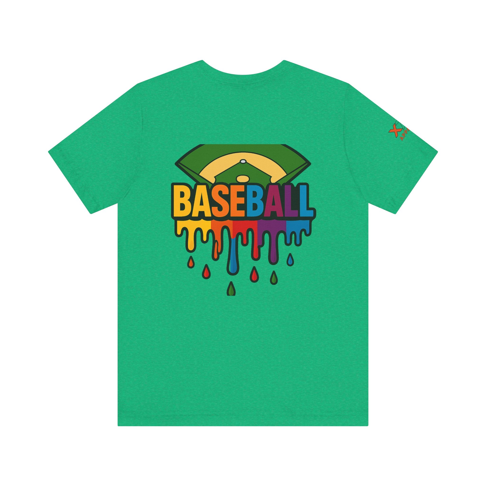 Baseball Drippy Unisex Jersey Short Sleeve Tee