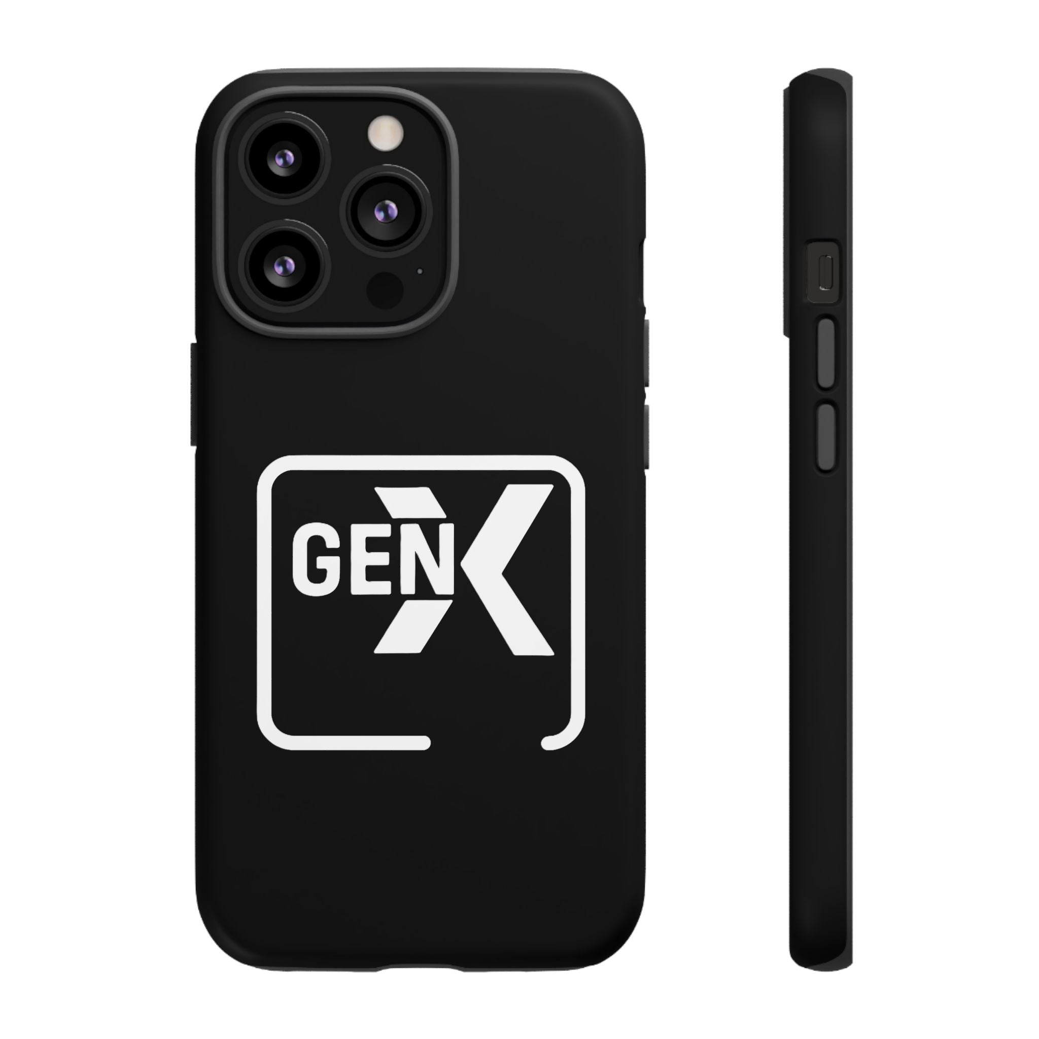 'Gen X' Phone Case, Tough Phone Cover, Retro Aesthetic iPhone Case, Vintage Style Cell Phone Accessories, Gift for Gen X