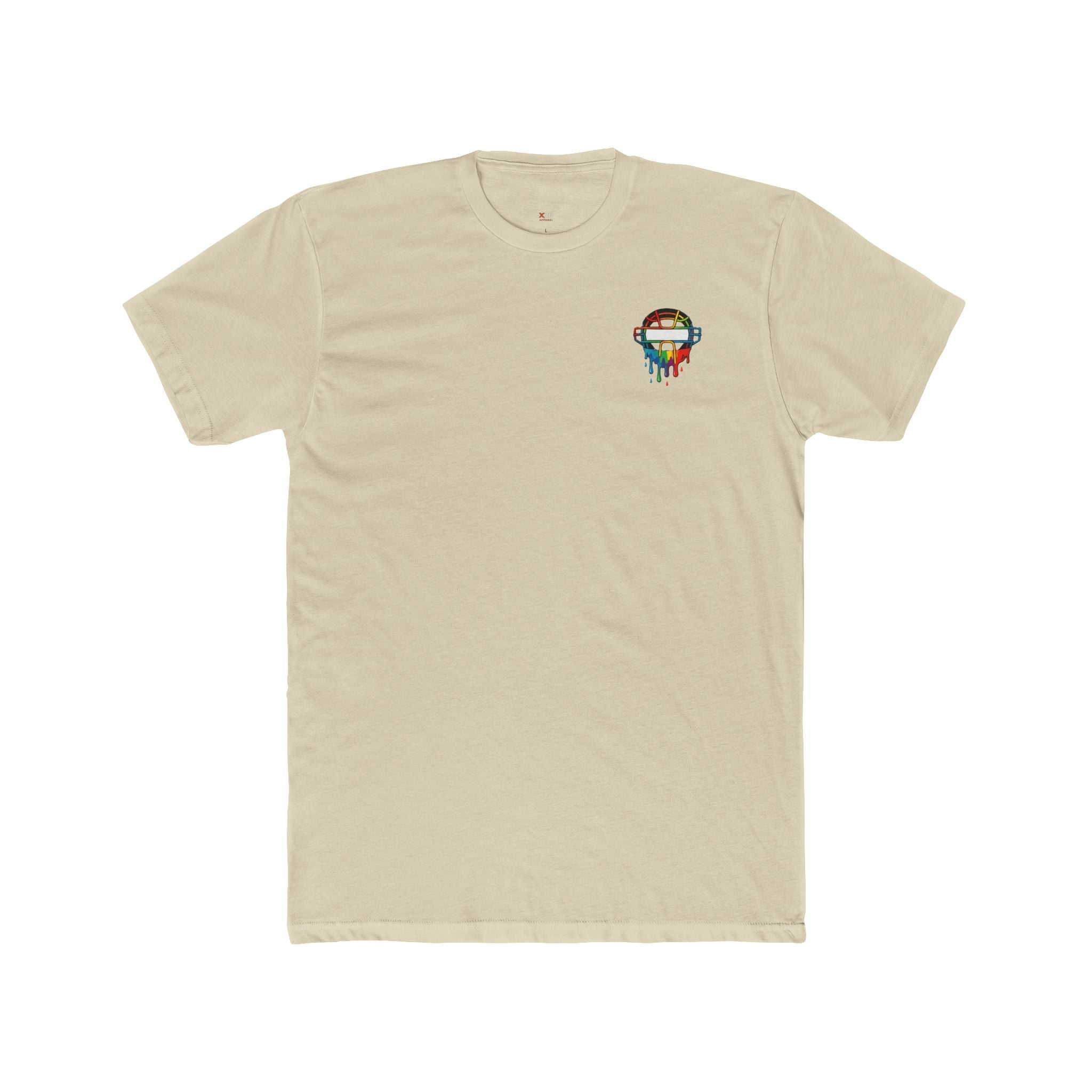 'Drippy Thou Shall Not Steel' Colorful Graphic Tee, Unisex Cotton Crew, Fun Statement Shirt, Comfortable Casual Wear, Sports Theme Tee, Gift Idea for All