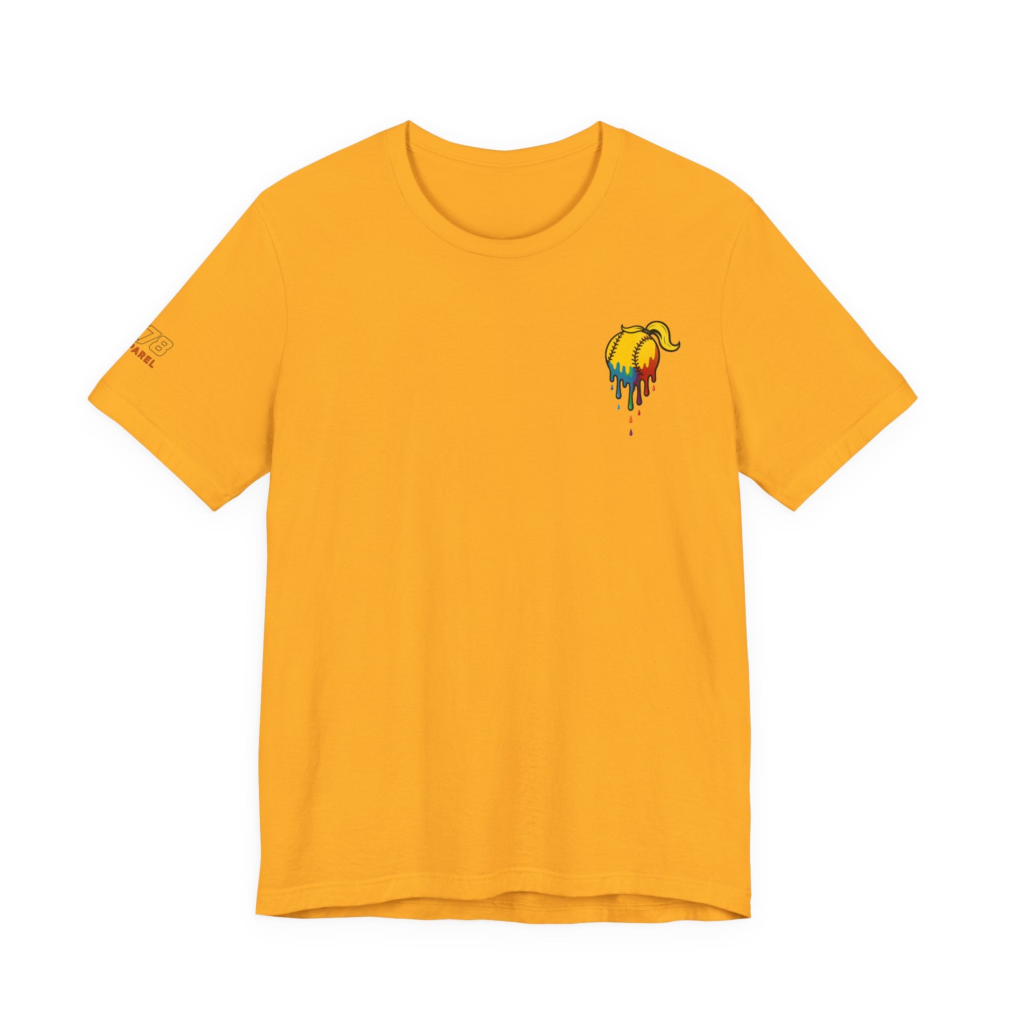 Mommyball Drippy Coach Tee - Unisex Jersey Short Sleeve T-Shirt, Softball Mom Gift, Sporty Graphic Tee, Coaching Shirt, Fun Sports Apparel