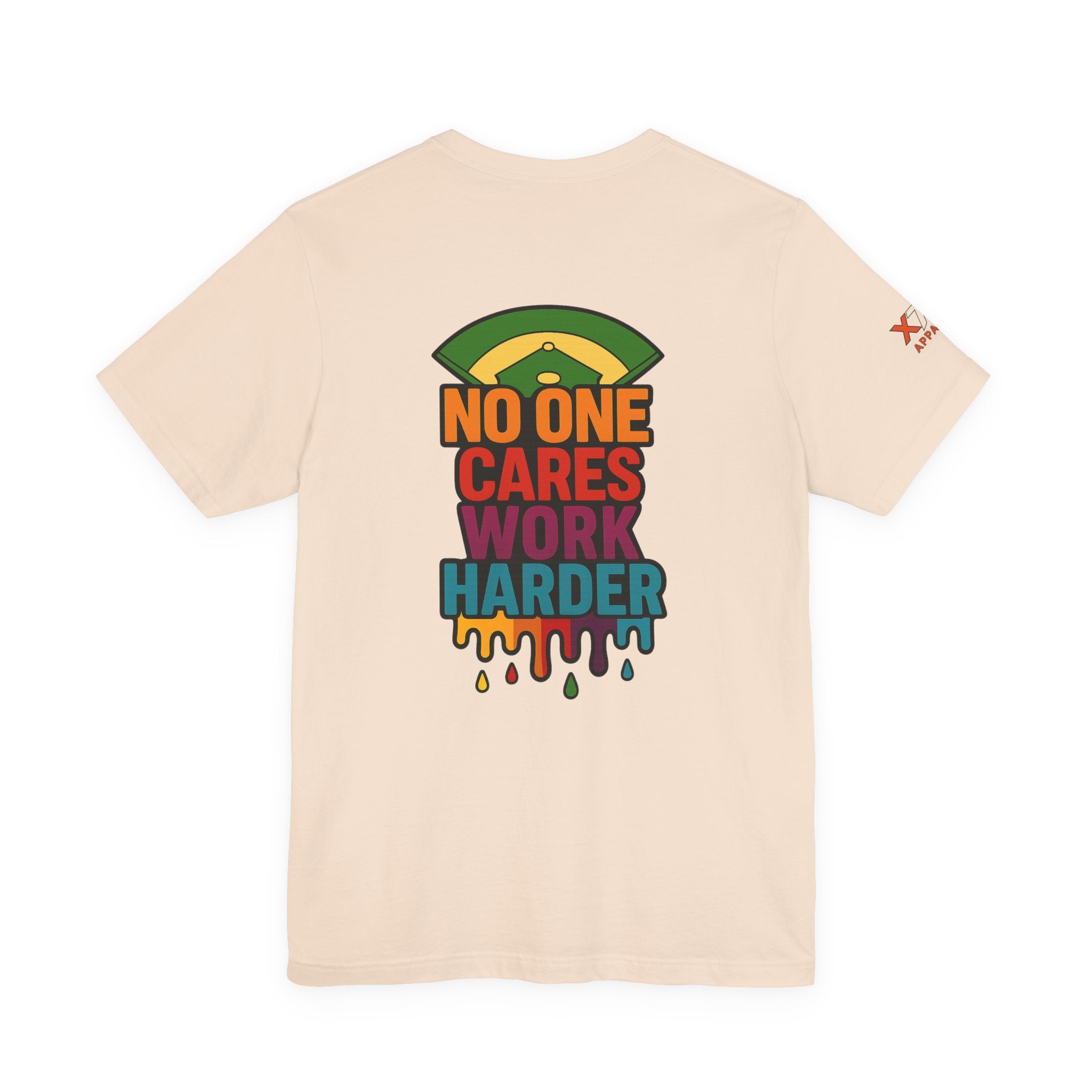 No One Cares Work Harder Drippy Softball Tee | Motivational Short Sleeve Shirt | Unisex Casual Wear | Gift for Hard Workers | Relaxed Fit T-Shirt | [...]
