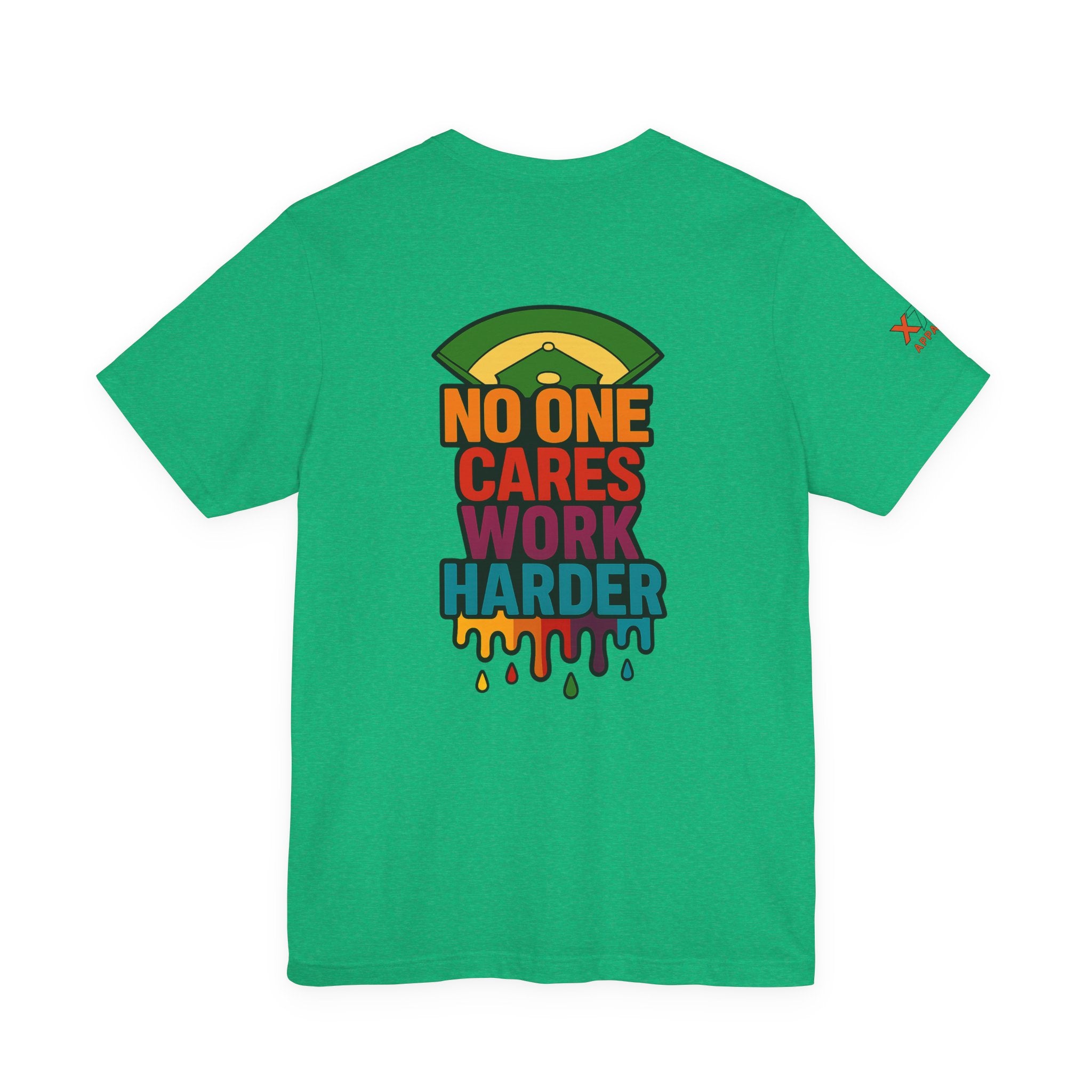 No One Cares Work Harder Drippy Softball Tee | Motivational Short Sleeve Shirt | Unisex Casual Wear | Gift for Hard Workers | Relaxed Fit T-Shirt | [...]