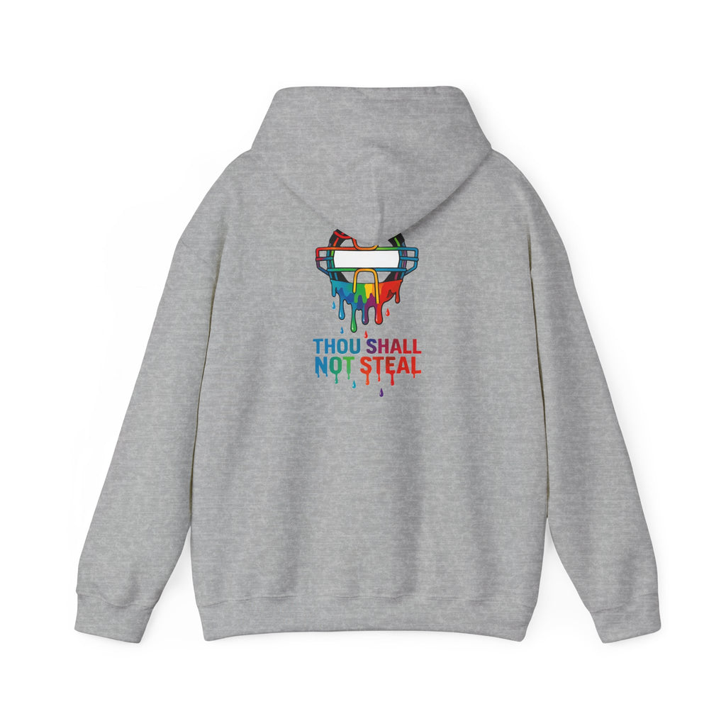 Drippy Thou Shall Not Steel Hoodie