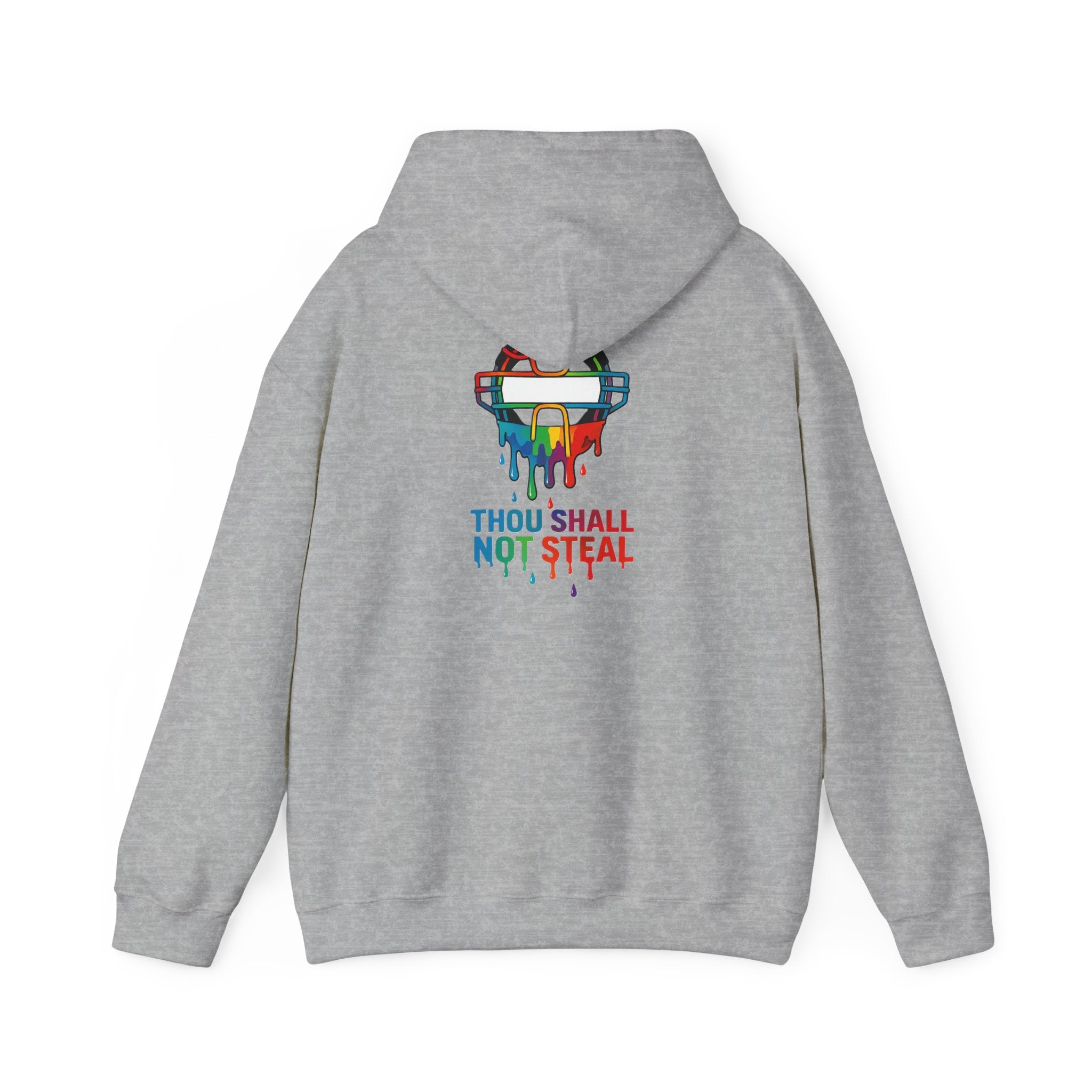 Drippy Thou Shall Not Steel Hoodie