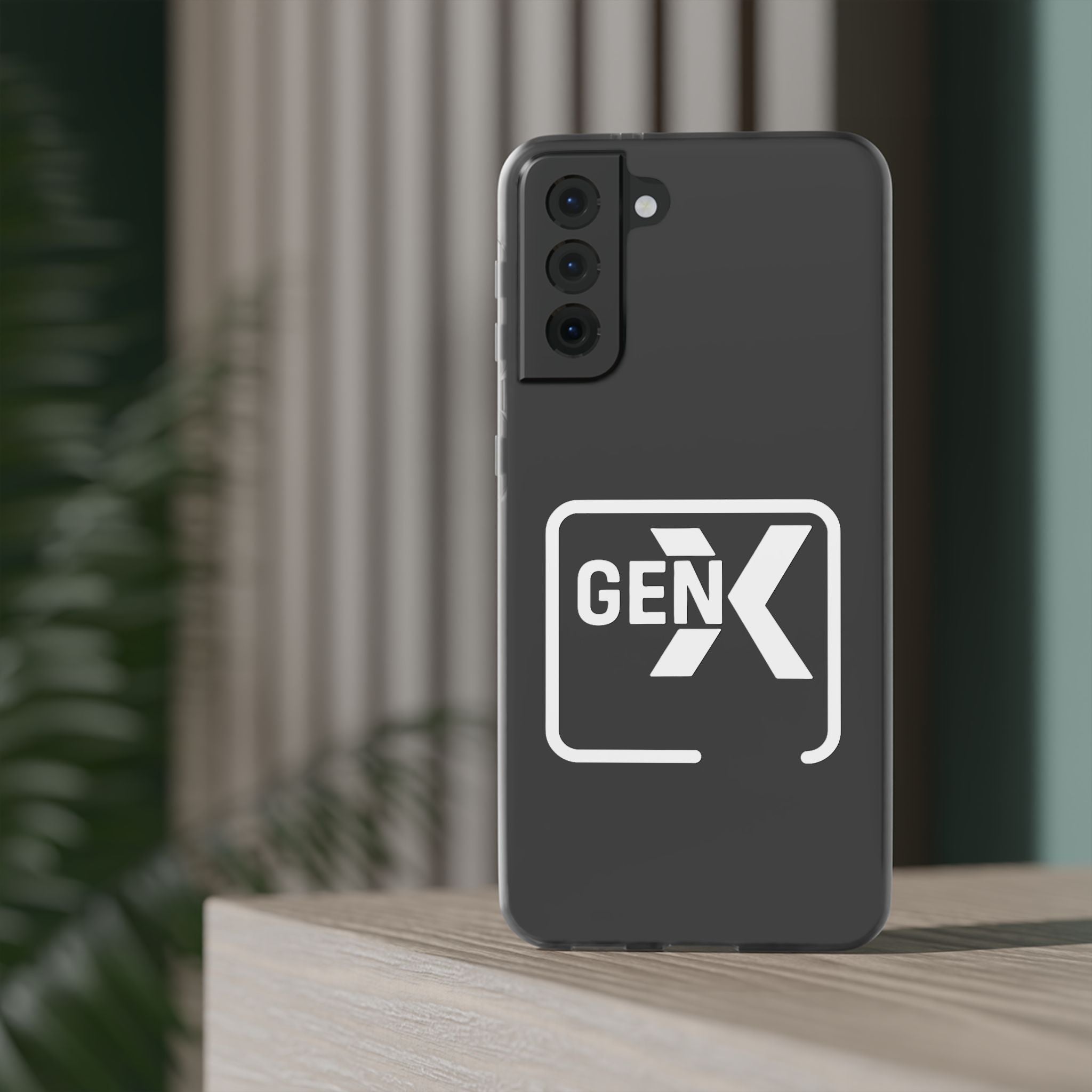 'Gen X' Flexi Phone Cases | Stylish, Durable Cover for Gen Z, Gift for Teens, Custom Phone Protection, Trendy Accessories, Holiday Gifts
