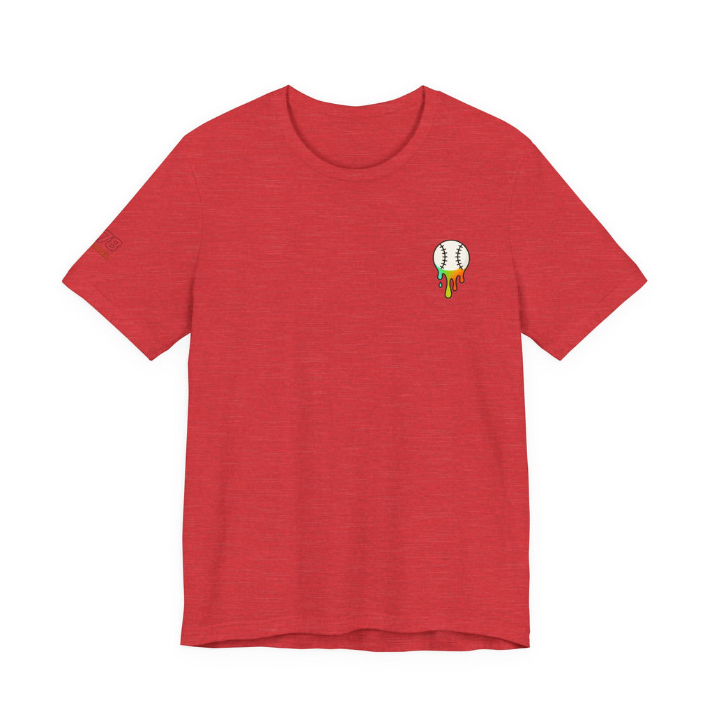 Baseball Grandma Not Heard DrippyTee, Funny Baseball Shirt, Gift for Grandma, Soft Cotton Top, Summer Baseball Outfit