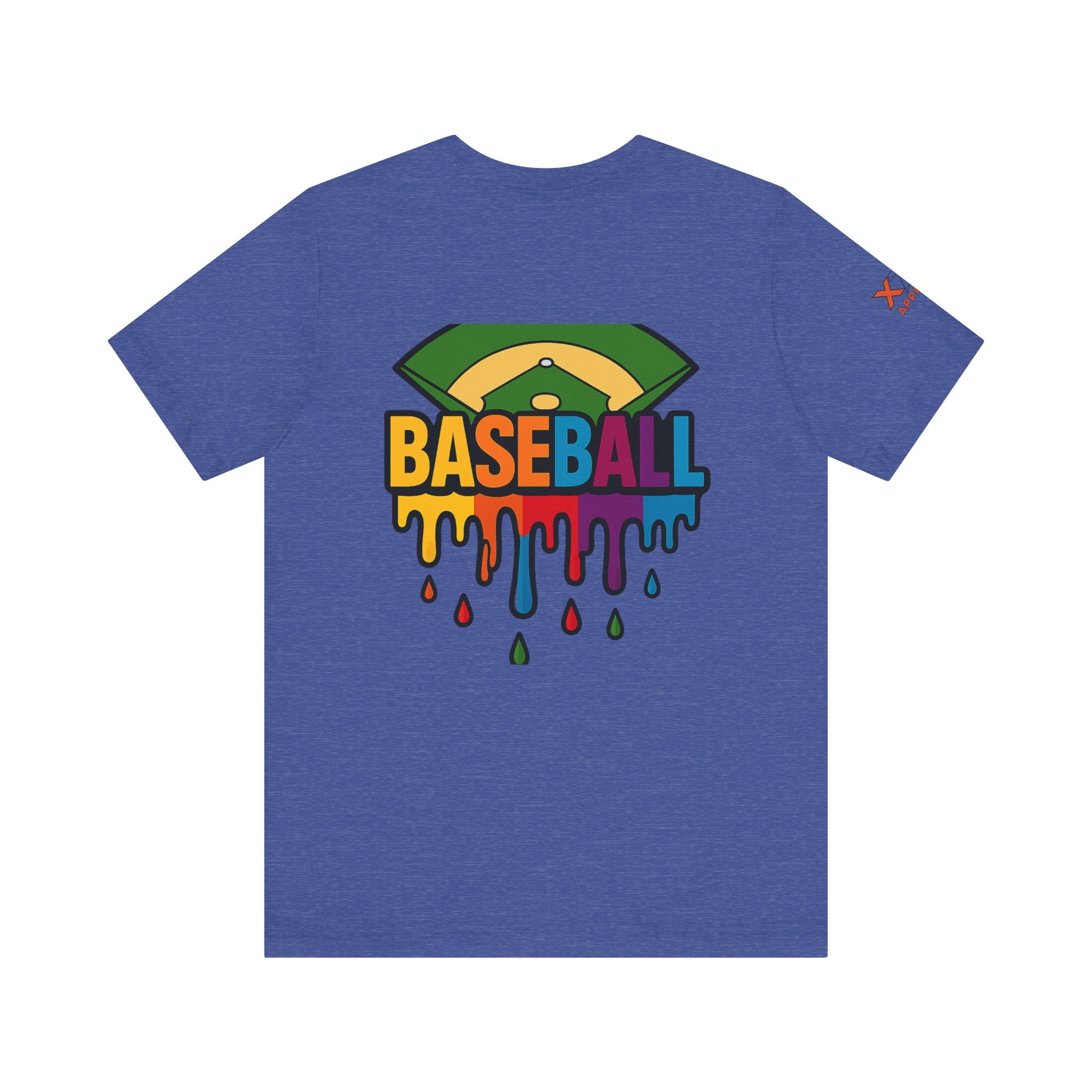 Baseball Drippy Unisex Jersey Short Sleeve Tee