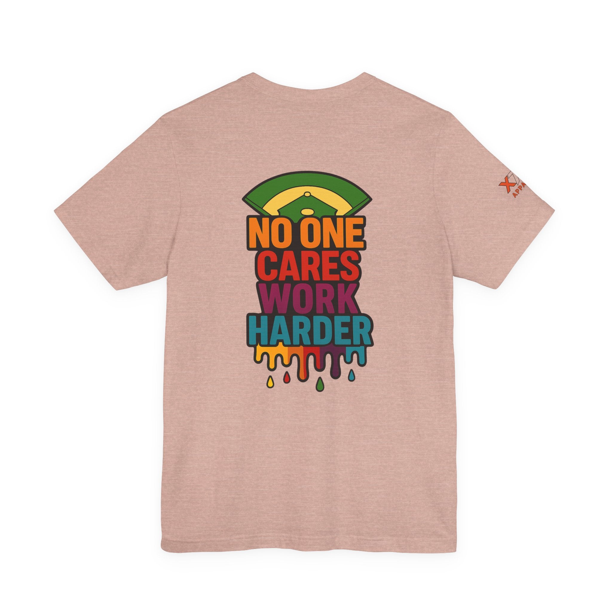 No One Cares Work Harder Drippy Softball Tee | Motivational Short Sleeve Shirt | Unisex Casual Wear | Gift for Hard Workers | Relaxed Fit T-Shirt | [...]