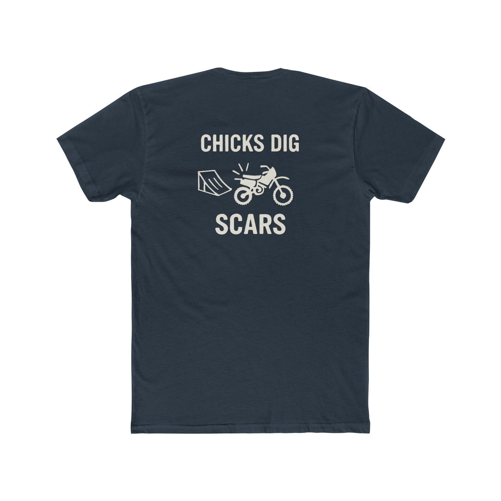 'Gen X Chicks Dig Scars Dirt Bike' Unisex Cotton Crew Tee - Fun Motorcycle Graphic Shirt, Casual Gift for Bikers, Adventure Lovers, Unique T-Shirt, [...]