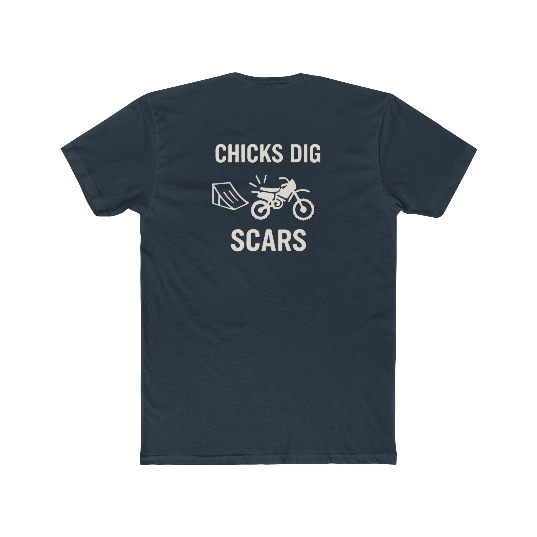 'Gen X Chicks Dig Scars Dirt Bike' Unisex Cotton Crew Tee - Fun Motorcycle Graphic Shirt, Casual Gift for Bikers, Adventure Lovers, Unique T-Shirt, [...]