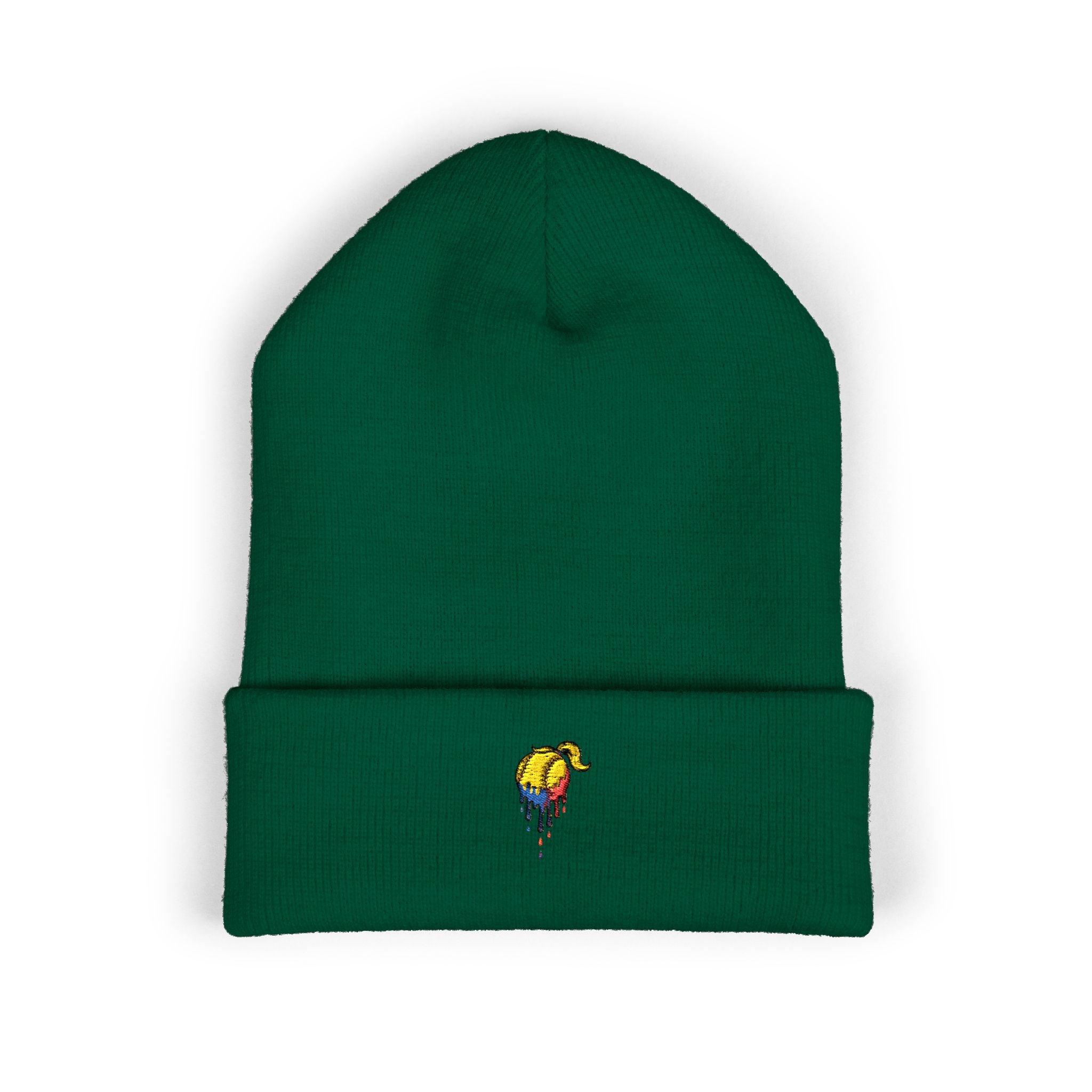 'Drippy' Embroidered Classic Cuffed Beanie - Cozy Winter Accessory for All, Perfect Gift for Birthdays, Holidays, and Outdoor Adventures