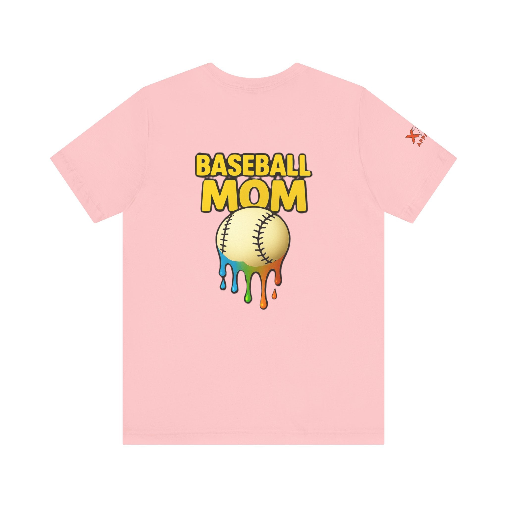 Baseball Mom Drippy Tee - Fun Unisex Jersey Short Sleeve T-Shirt, Perfect Gift for Sports Moms, Game Day Apparel, Mother's Day Gift, Summer Attire