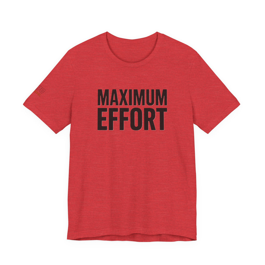 Maximum Effort  Motivational Apparel for Gym Lovers, Gift for Fitness Enthusiasts, Casual Wear, Birthday Gift, [...]