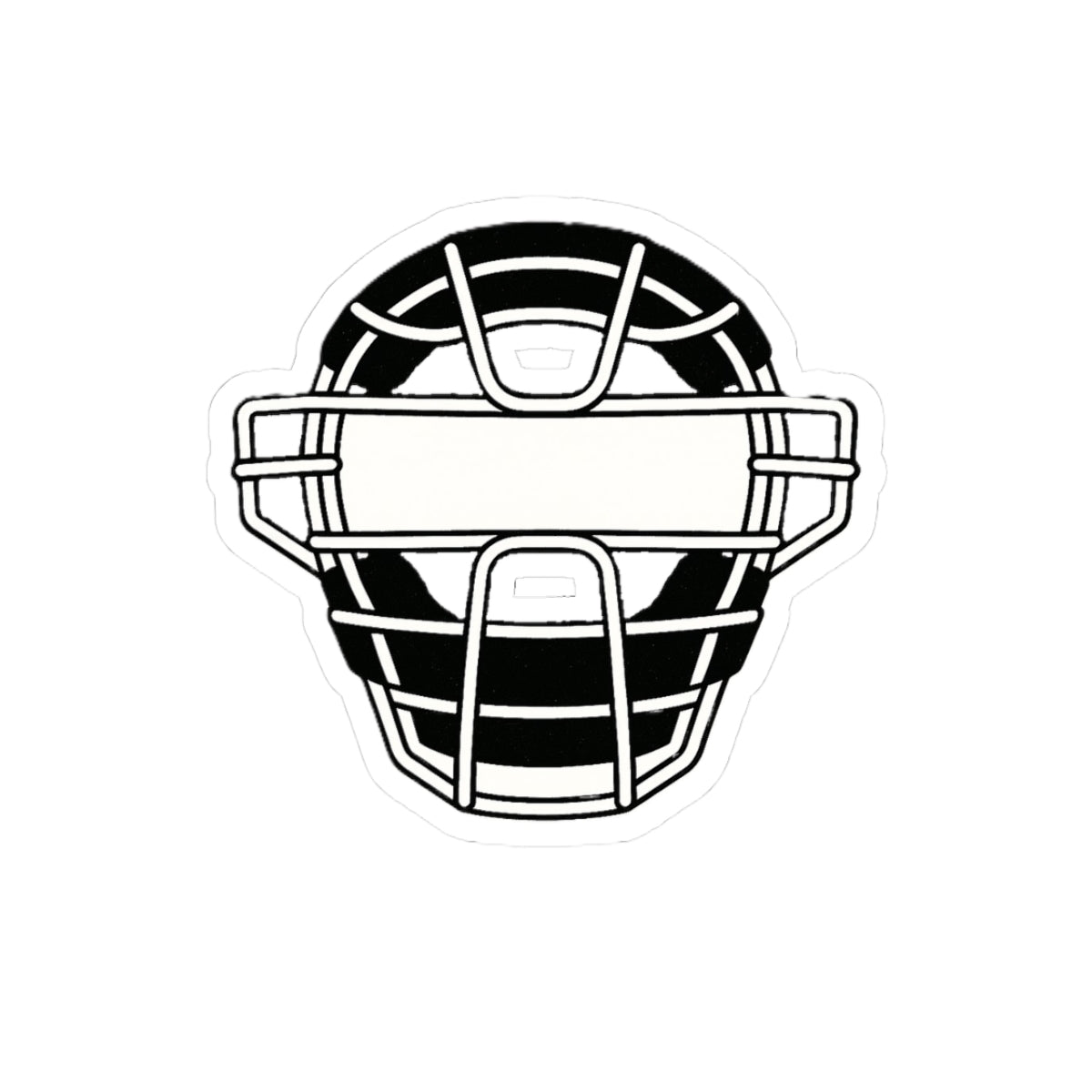 Catcher's Mask Sticker