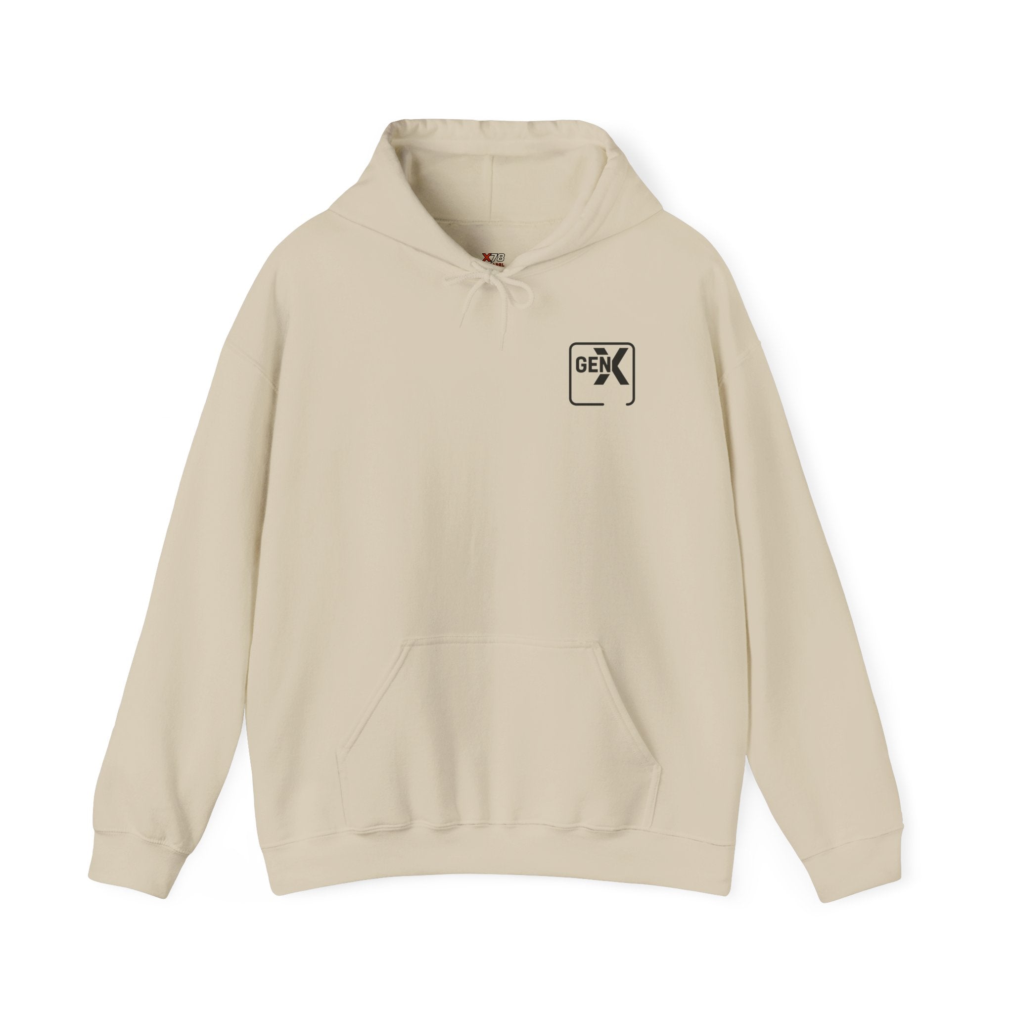 'Gen X Chicks Dig Scars Skateboard' Chic Streetwear Hoodie, Unisex Heavy Blend Sweatshirt, Skateboard Fashion, Gift for Skate Enthusiasts, Casual Wear, Everyday Style