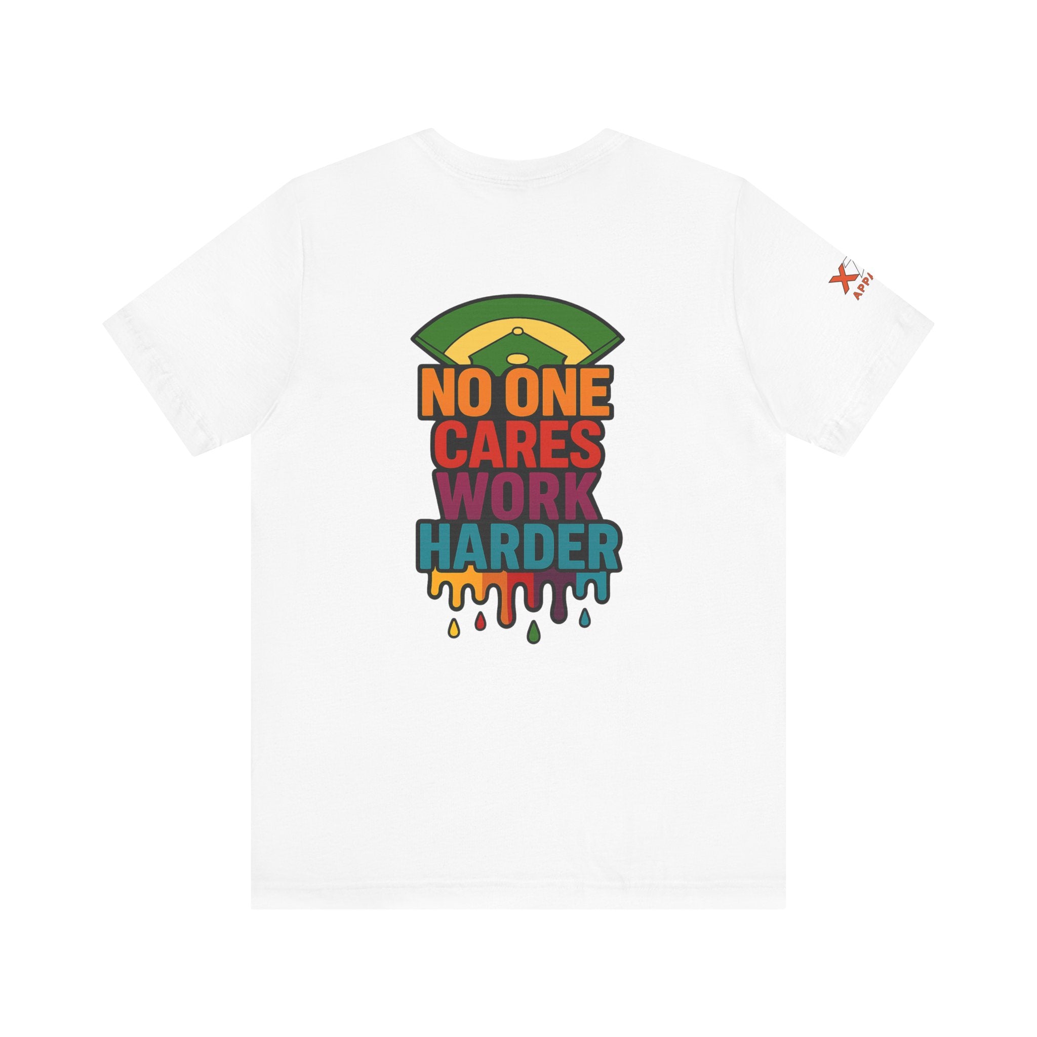 No One Cares Work Harder Drippy Softball Tee | Motivational Short Sleeve Shirt | Unisex Casual Wear | Gift for Hard Workers | Relaxed Fit T-Shirt | [...]