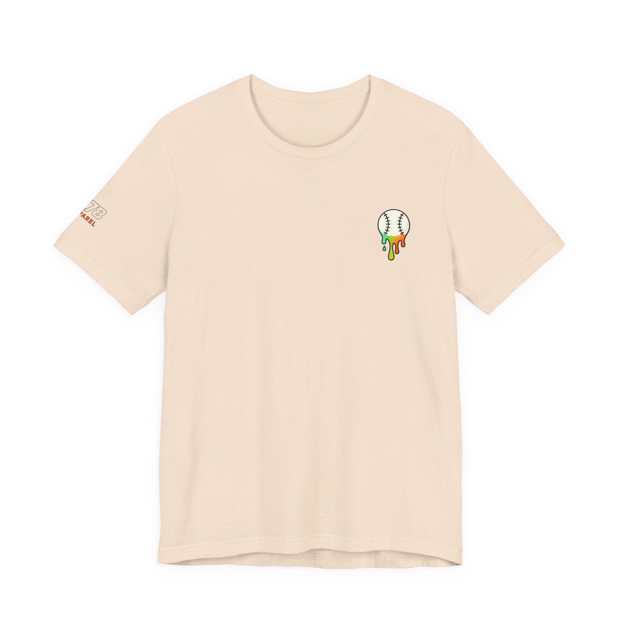 Baseball Grandma Drippy Unisex Tee, Perfect Gift for Baseball Lovers, Sporty T-Shirt for Moms, Fun Summer Wear, Birthday Gift Idea