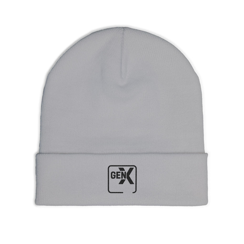 'Gen X' Stylish Gen X Knit Beanie, Cozy Winter Hat, Embroidered Beanie, Unique Gift for Gen X Lovers, Casual Everyday Wear, Trendy Accessory