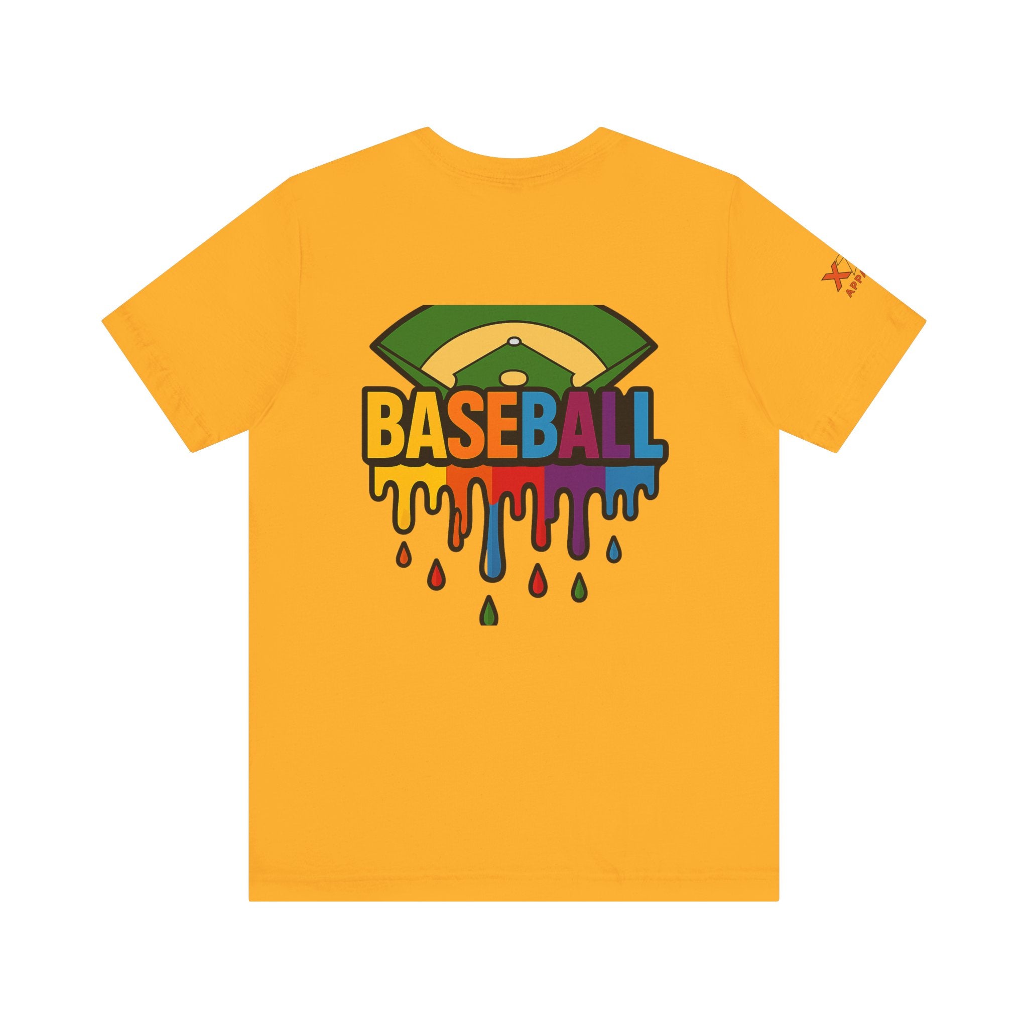 Baseball Drippy Unisex Jersey Short Sleeve Tee