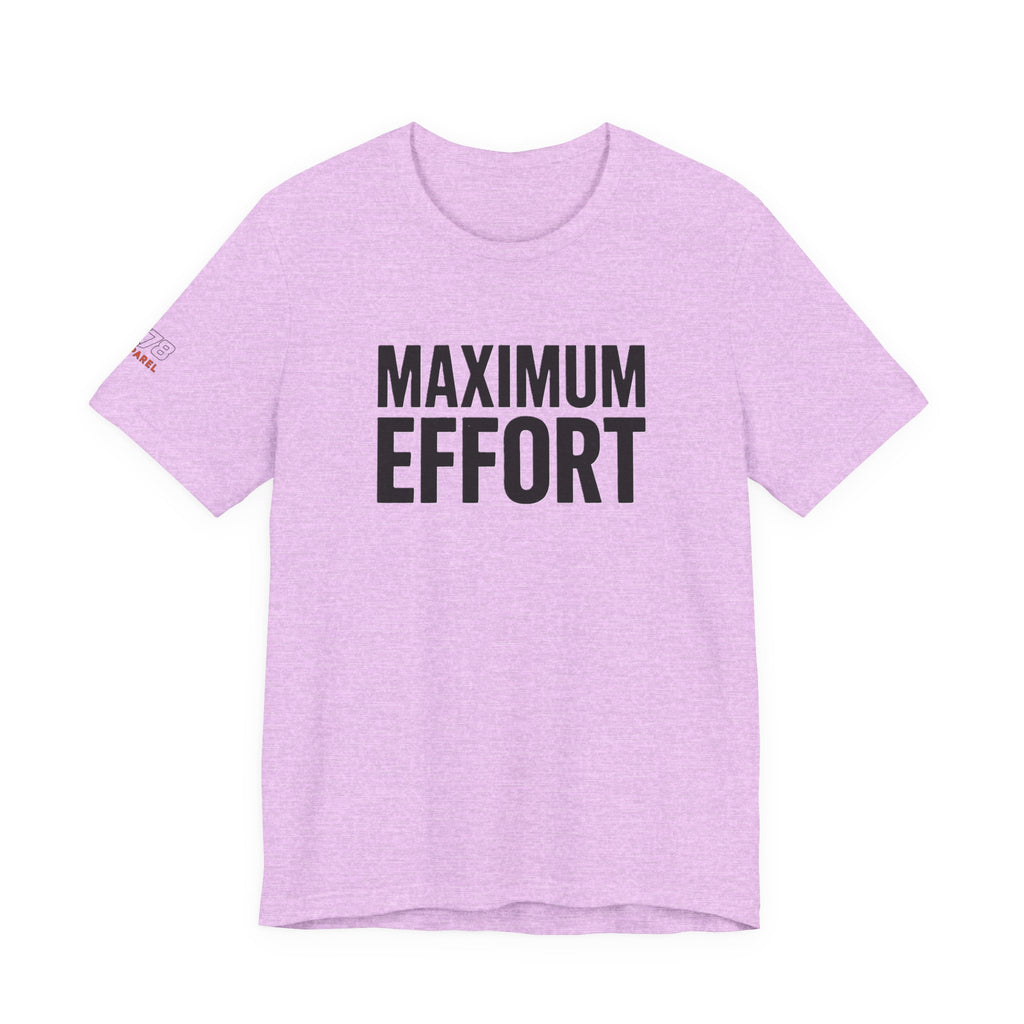 Maximum Effort  Motivational Apparel for Gym Lovers, Gift for Fitness Enthusiasts, Casual Wear, Birthday Gift, [...]