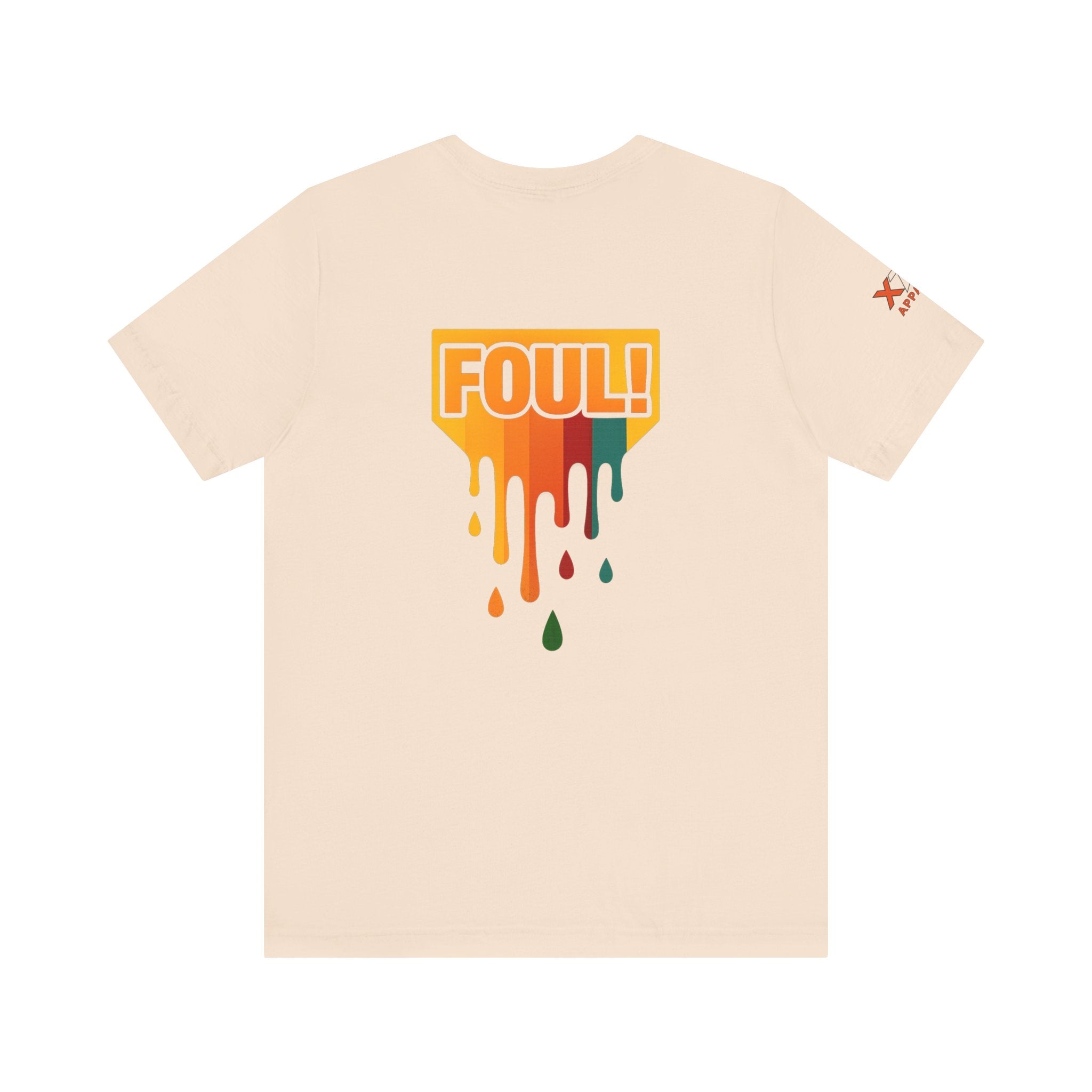 Foul Drippy Graphic Tee, Unisex Short Sleeve Shirt, Casual Streetwear, Perfect for Sports Fans, Gift for Friends