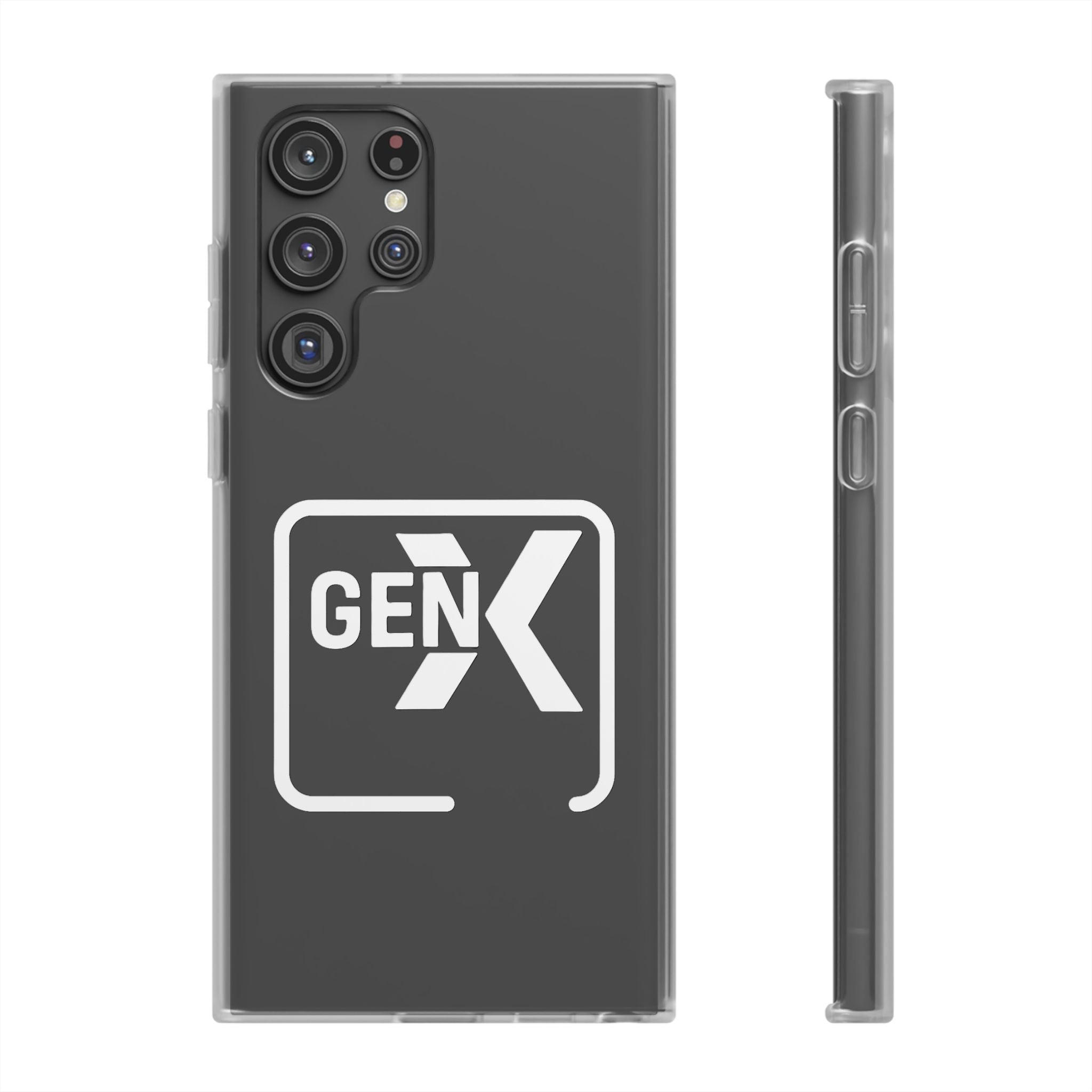 'Gen X' Flexi Phone Cases | Stylish, Durable Cover for Gen Z, Gift for Teens, Custom Phone Protection, Trendy Accessories, Holiday Gifts