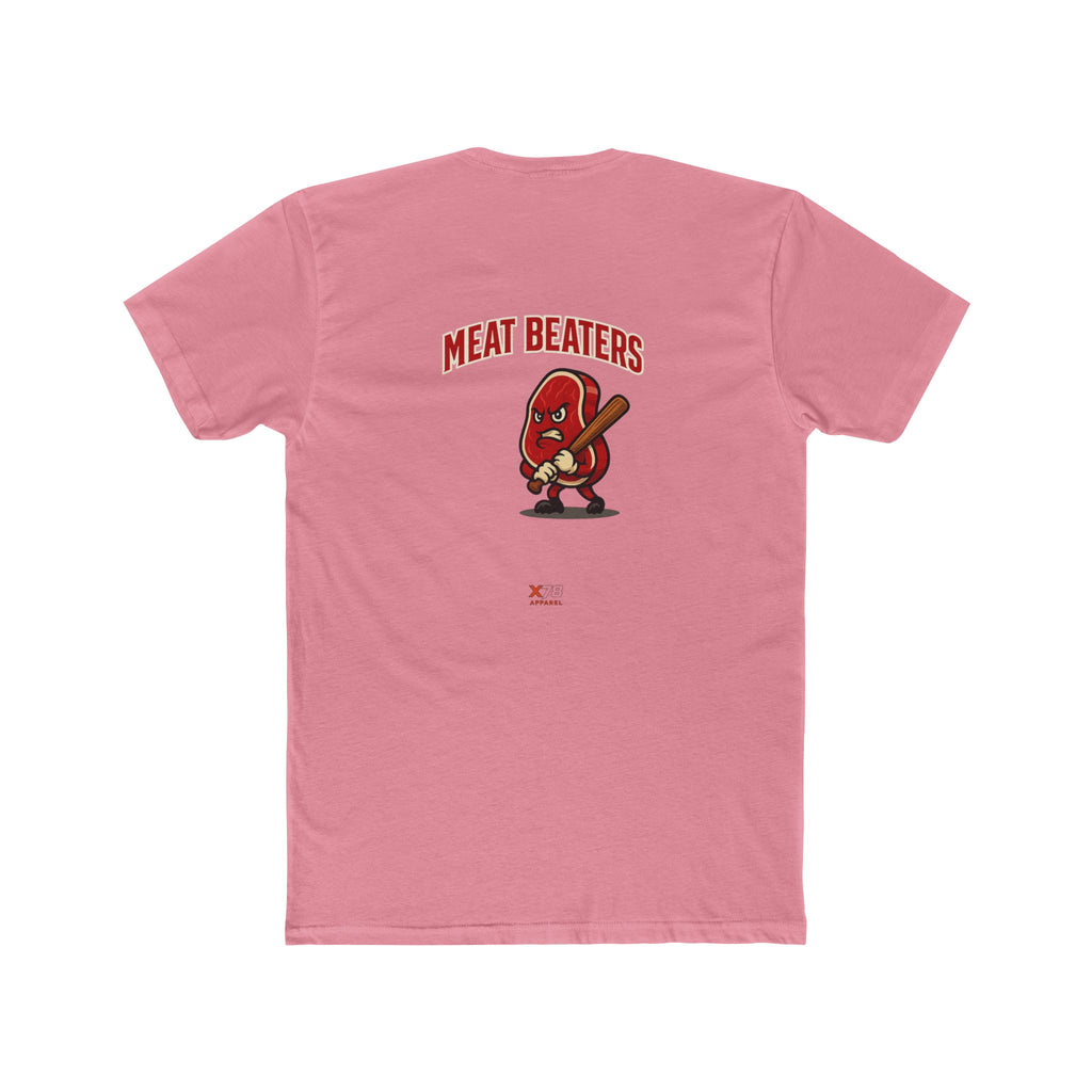 'Meat Beaters' Unisex Cotton Crew Tee, Funny Graphic T-Shirt, Casual Wear, Gift for Food Lovers, Unique Tees for BBQ Enthusiasts