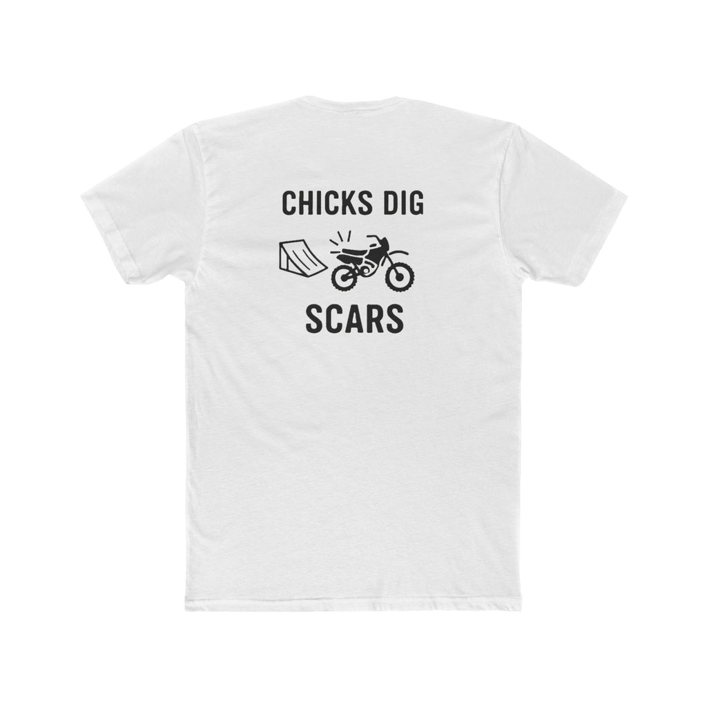 'Gen X Chicks Dig Scars Dirt Bike' Unisex Cotton Crew Tee - Fun Motorcycle Graphic Shirt, Casual Gift for Bikers, Adventure Lovers, Unique T-Shirt, [...]