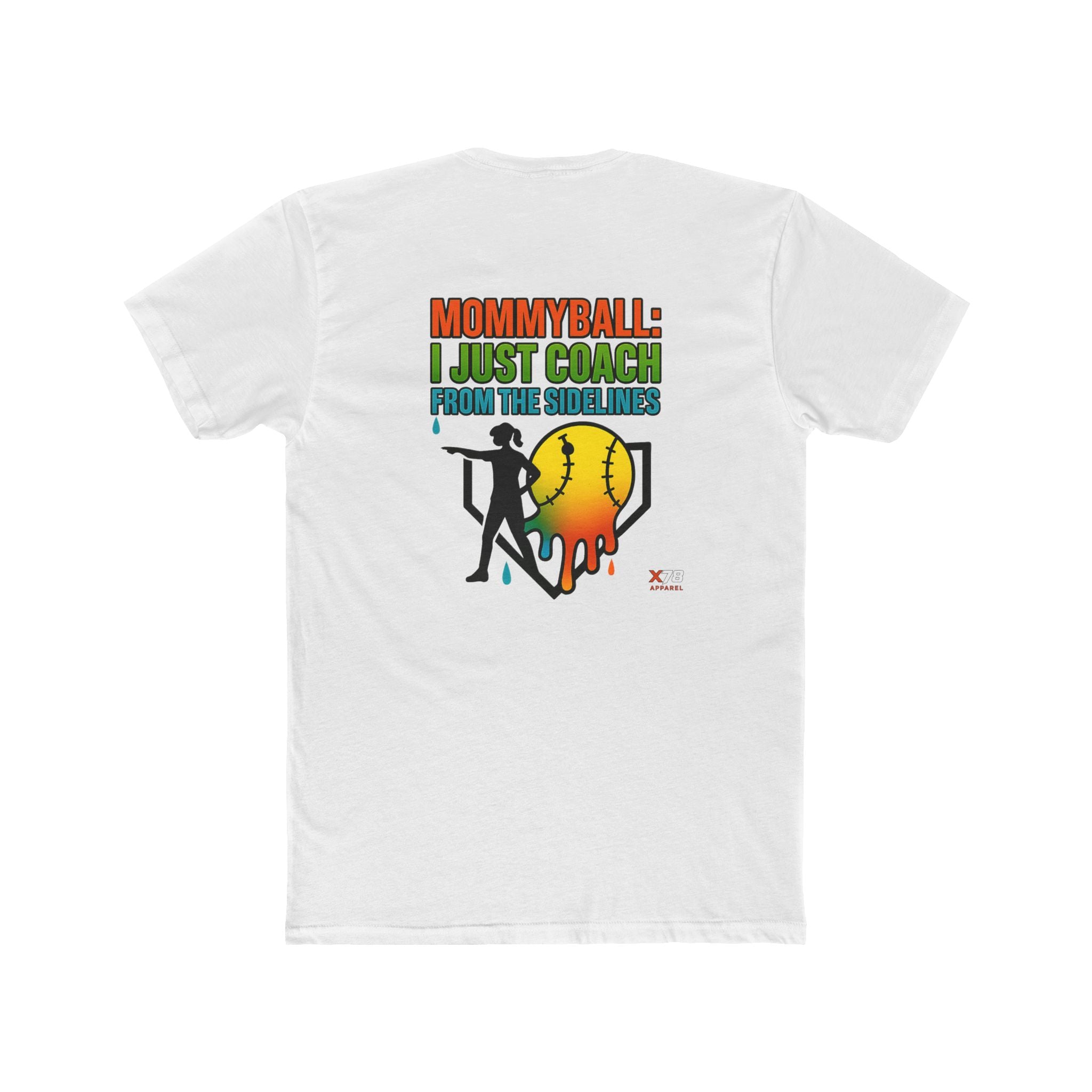 'Mommyball' Unisex  Coach Tee - Perfect for Sports Moms, Soft Cotton Tee, Gifts for Coaches, Athletic Apparel, Casual Wear