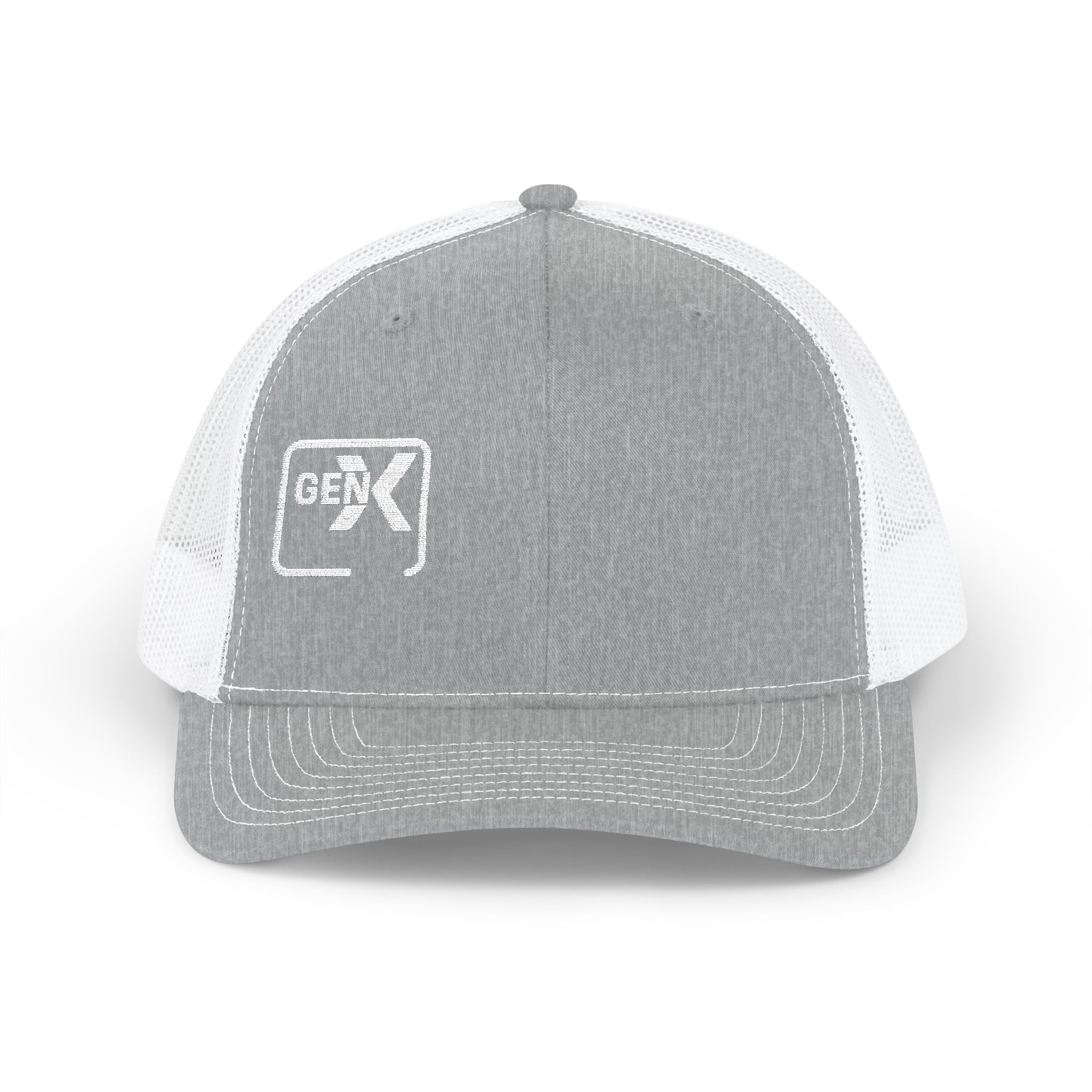 'Gen X' Stylish Snapback Trucker Cap for Everyday Wear, Embroidered Hat, Trendy Baseball Cap, Outdoor Cap for Men and Women