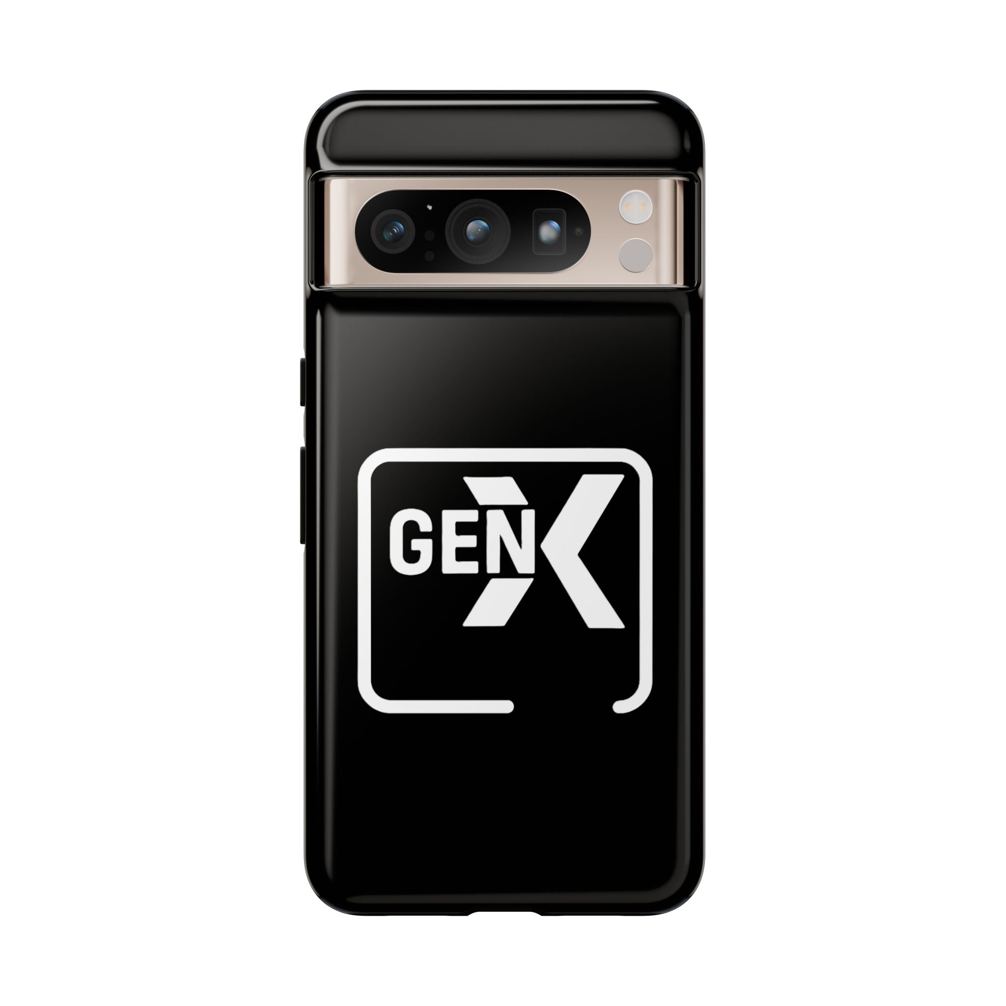 'Gen X' Phone Case, Tough Phone Cover, Retro Aesthetic iPhone Case, Vintage Style Cell Phone Accessories, Gift for Gen X