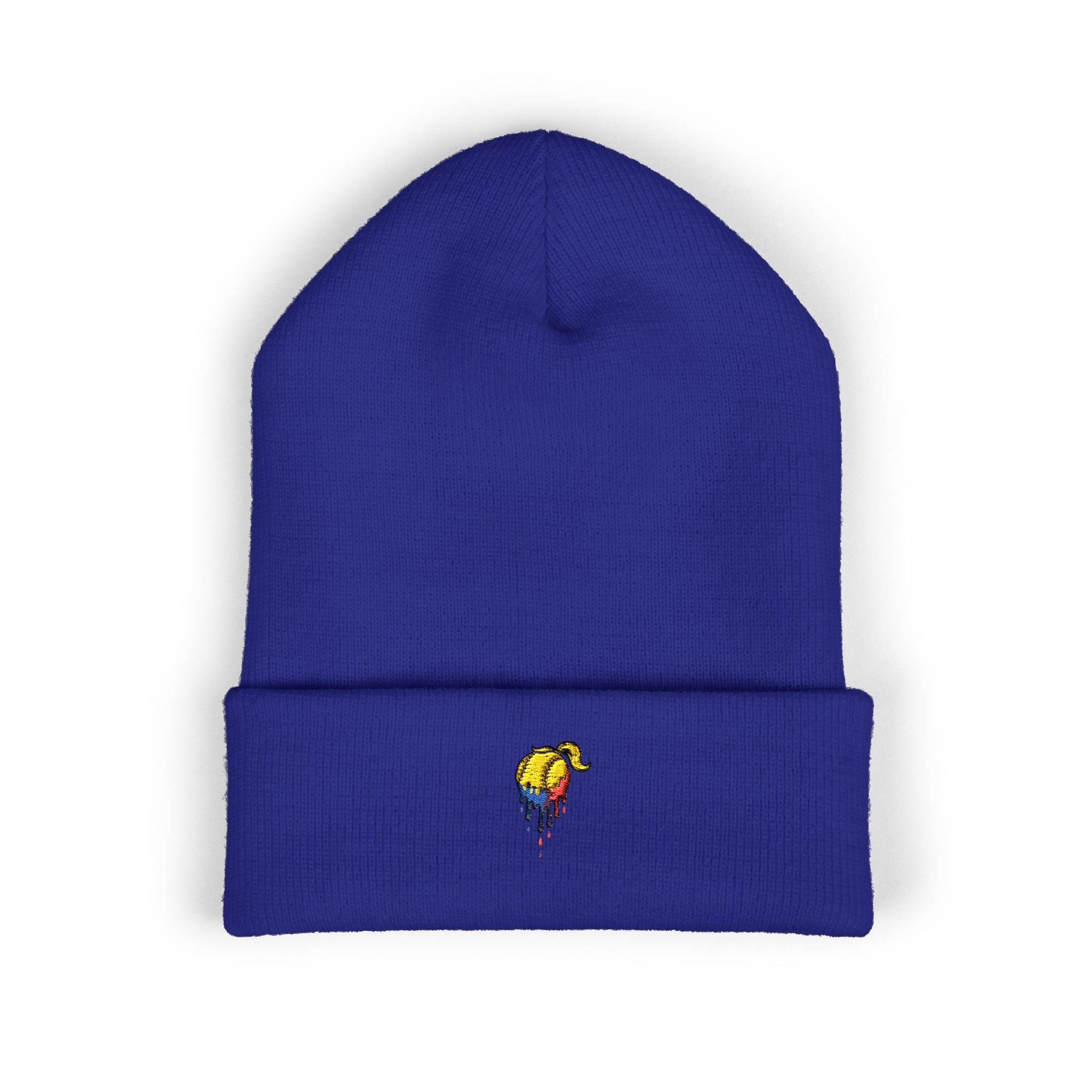 'Drippy' Embroidered Classic Cuffed Beanie - Cozy Winter Accessory for All, Perfect Gift for Birthdays, Holidays, and Outdoor Adventures