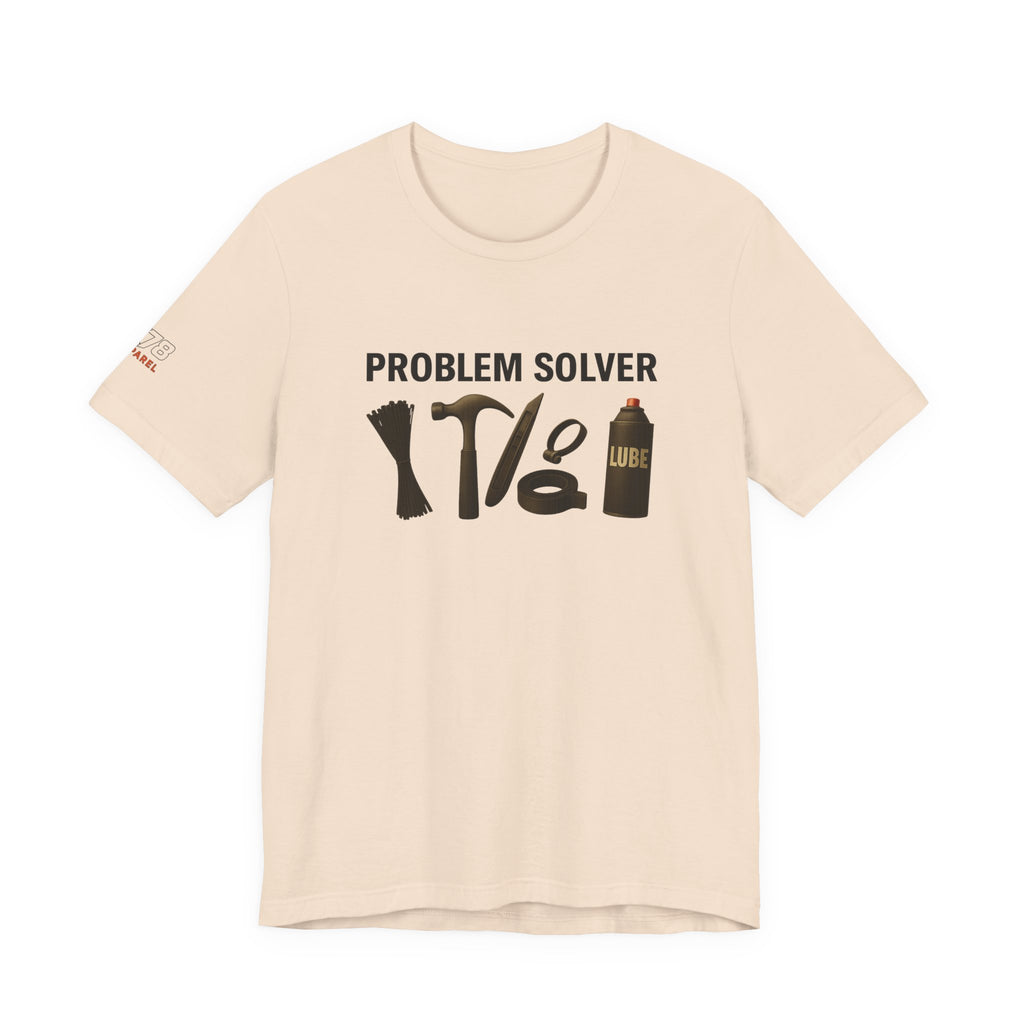 Problem Solver Unisex Tee - Fun Shirt, Gift for DIY Lovers, Men's & Women's Apparel, Problem-Solving Humor, Casual Wear