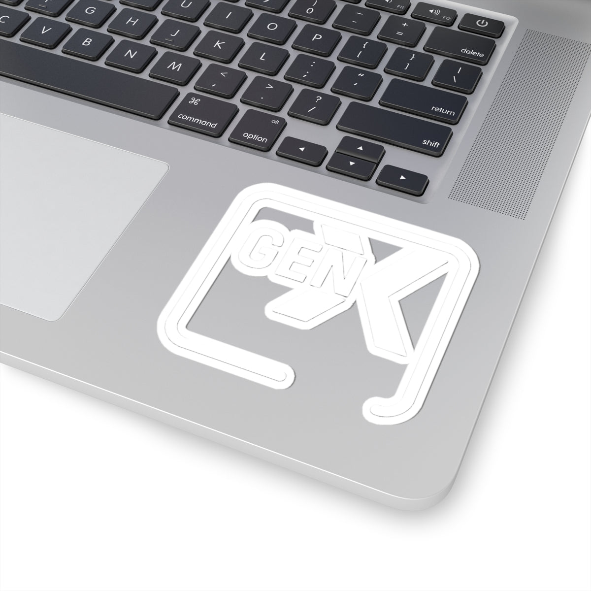 Gen X White  Sticker