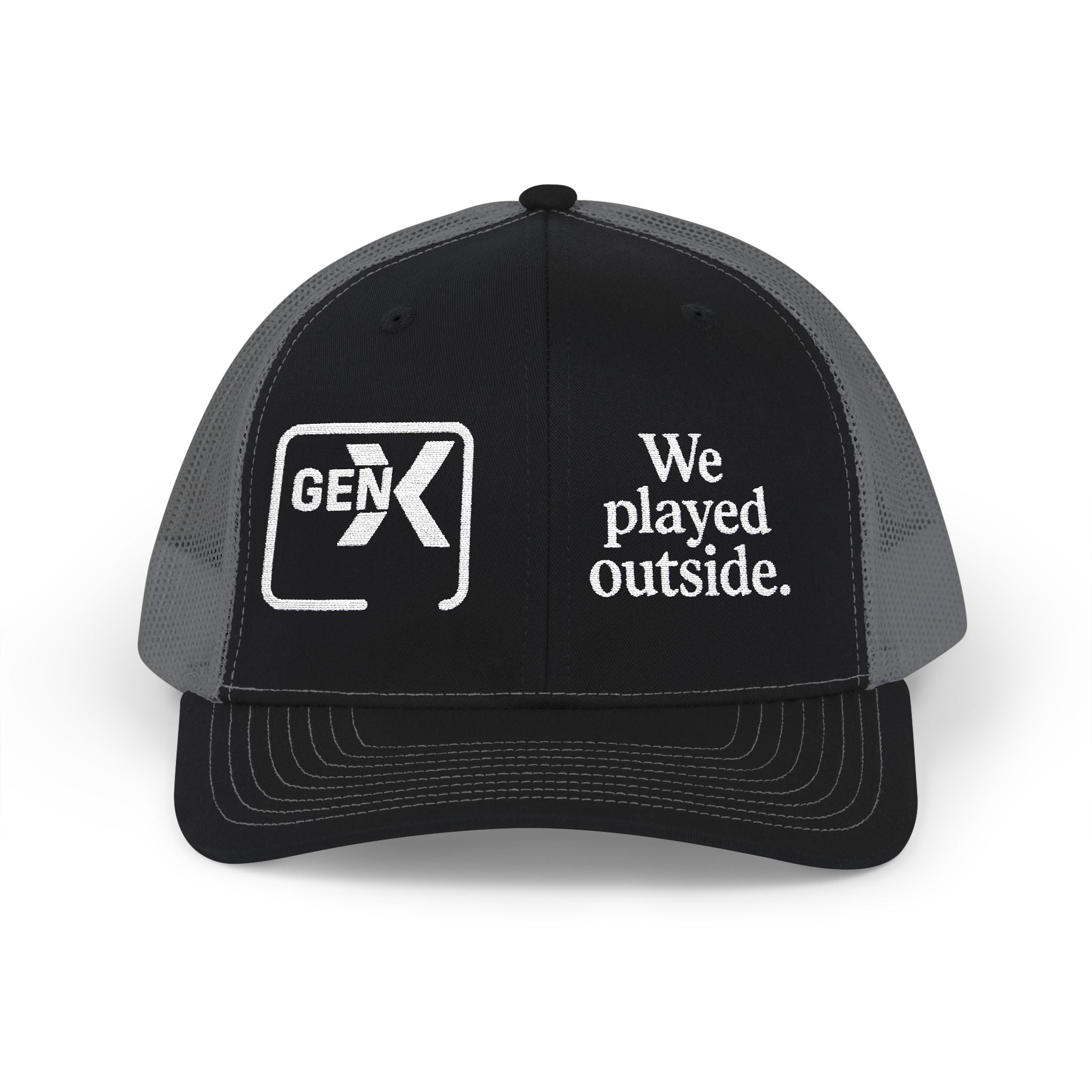 Retro Gen X Snapback Trucker Cap | Vintage Hat for Outdoor Enthusiasts | Perfect Gift for 80s Nostalgia