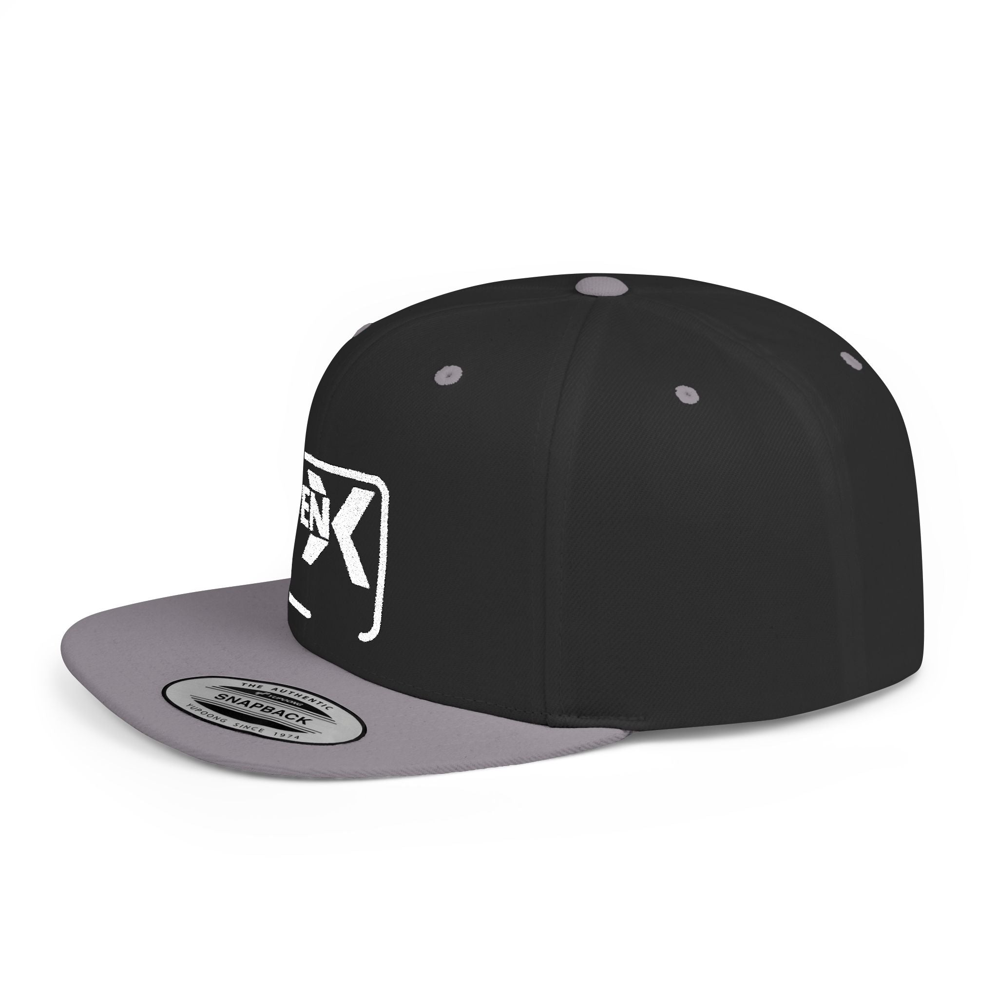 'Gen X' Stylish Flat Bill Snapback Cap | Trendy Streetwear Hat for Everyday Use, Gifts, Fashion Accessory, Casual Summer Style