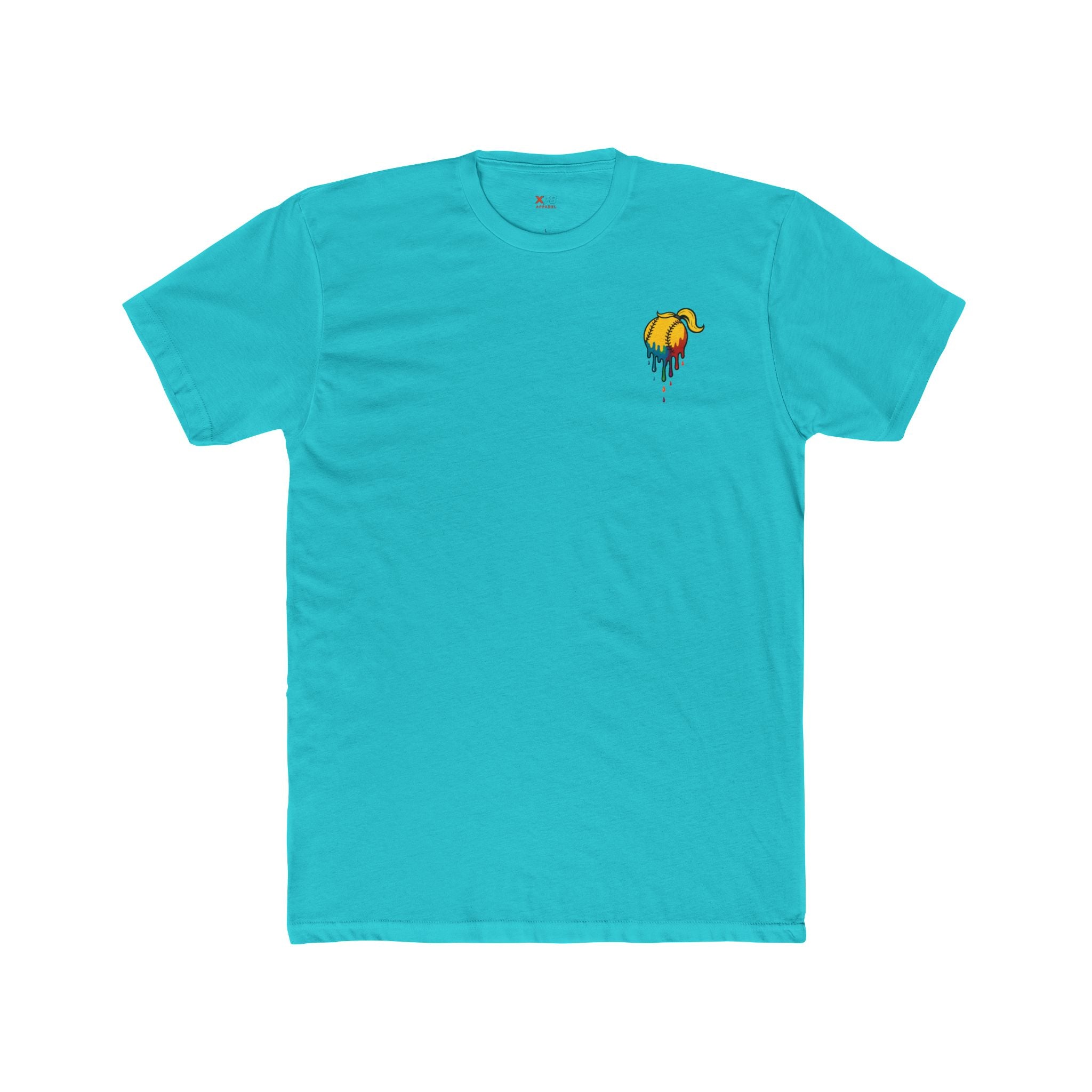 'Eat Sleep Softball' Colorful Softball Crew Tee, Fun Sports Shirt, Gift for Athletes, Unisex Cotton Tee, Eat Sleep Softball Repeat, Activewear, [...]