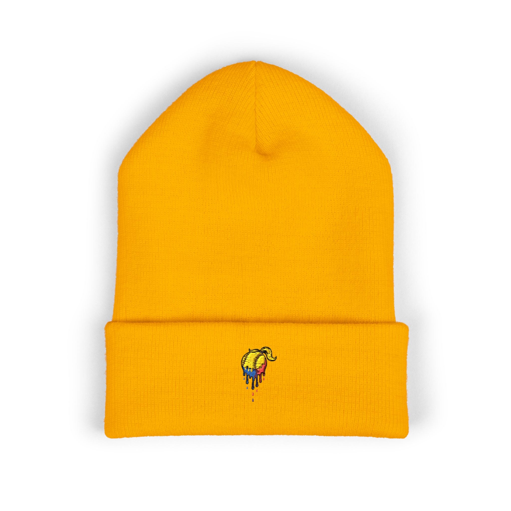'Drippy' Embroidered Classic Cuffed Beanie - Cozy Winter Accessory for All, Perfect Gift for Birthdays, Holidays, and Outdoor Adventures