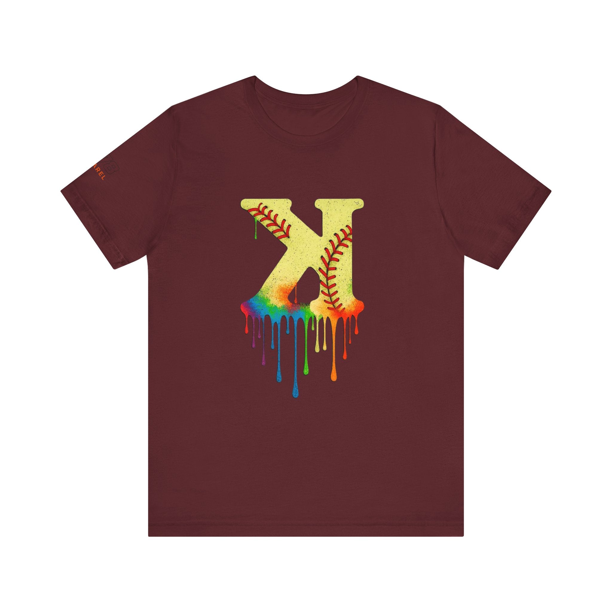 Softball Strikeout Drippy Graphic Tee, Perfect for Sports Fans, Gift for Athletes, Casual Wear, Summer Outfits, Team Spirit Apparel
