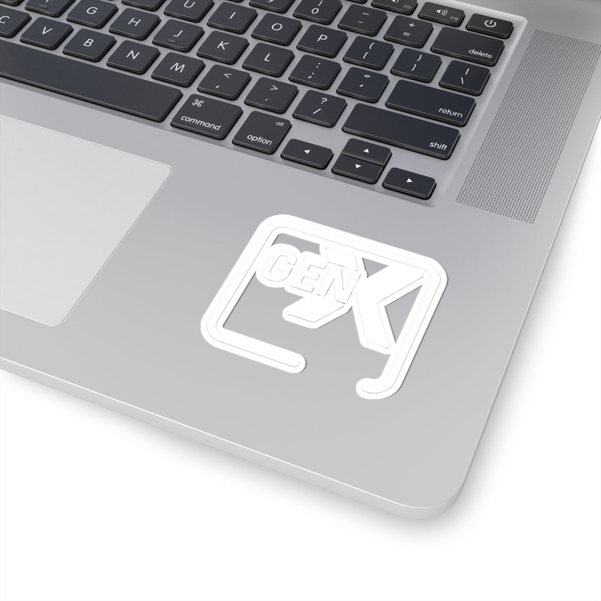 Gen X White  Sticker