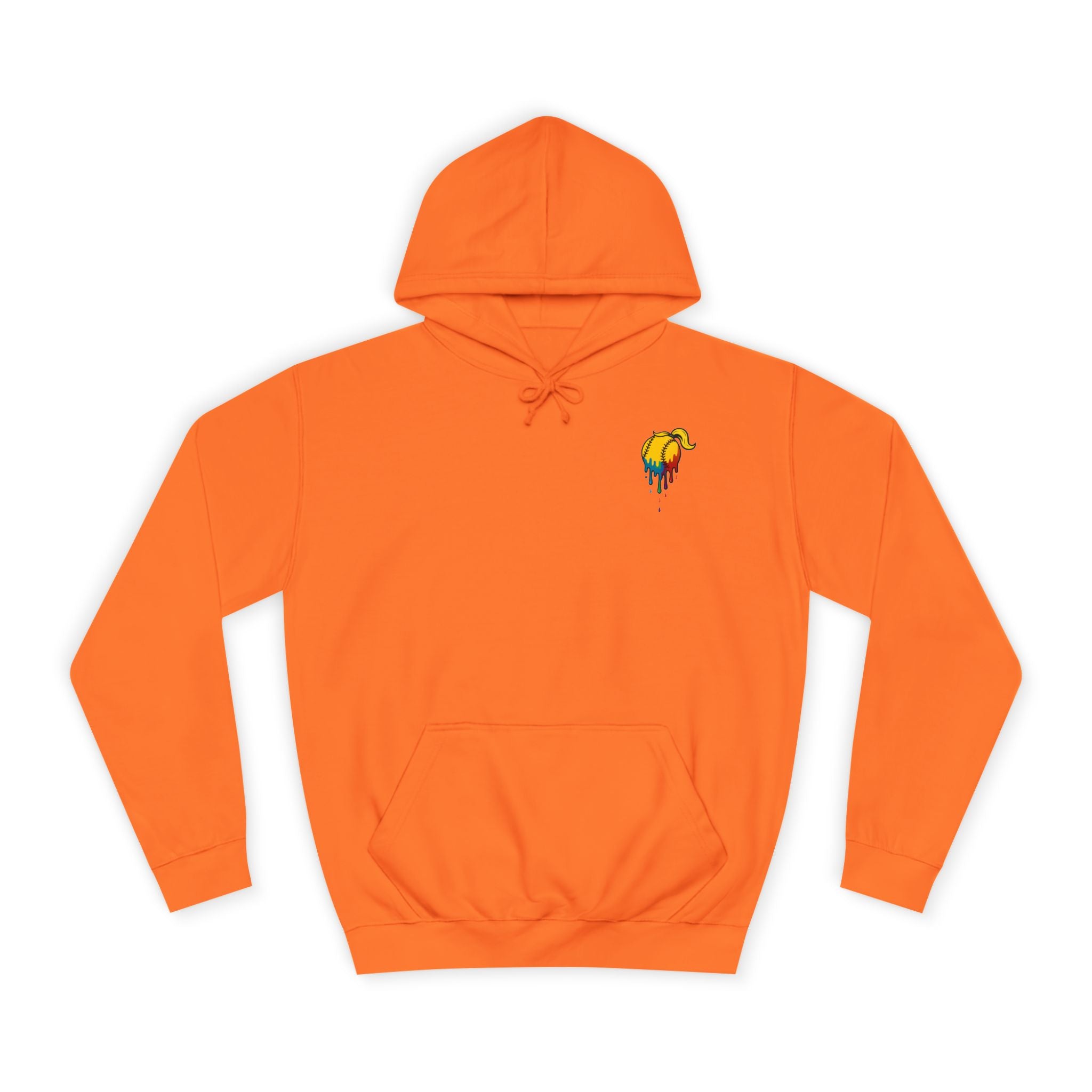'Blue?' Colorful Graphic Unisex College Hoodie, Casual Wear, Trendy Sweatshirt, Gift for Students, College Apparel, Fun Streetwear