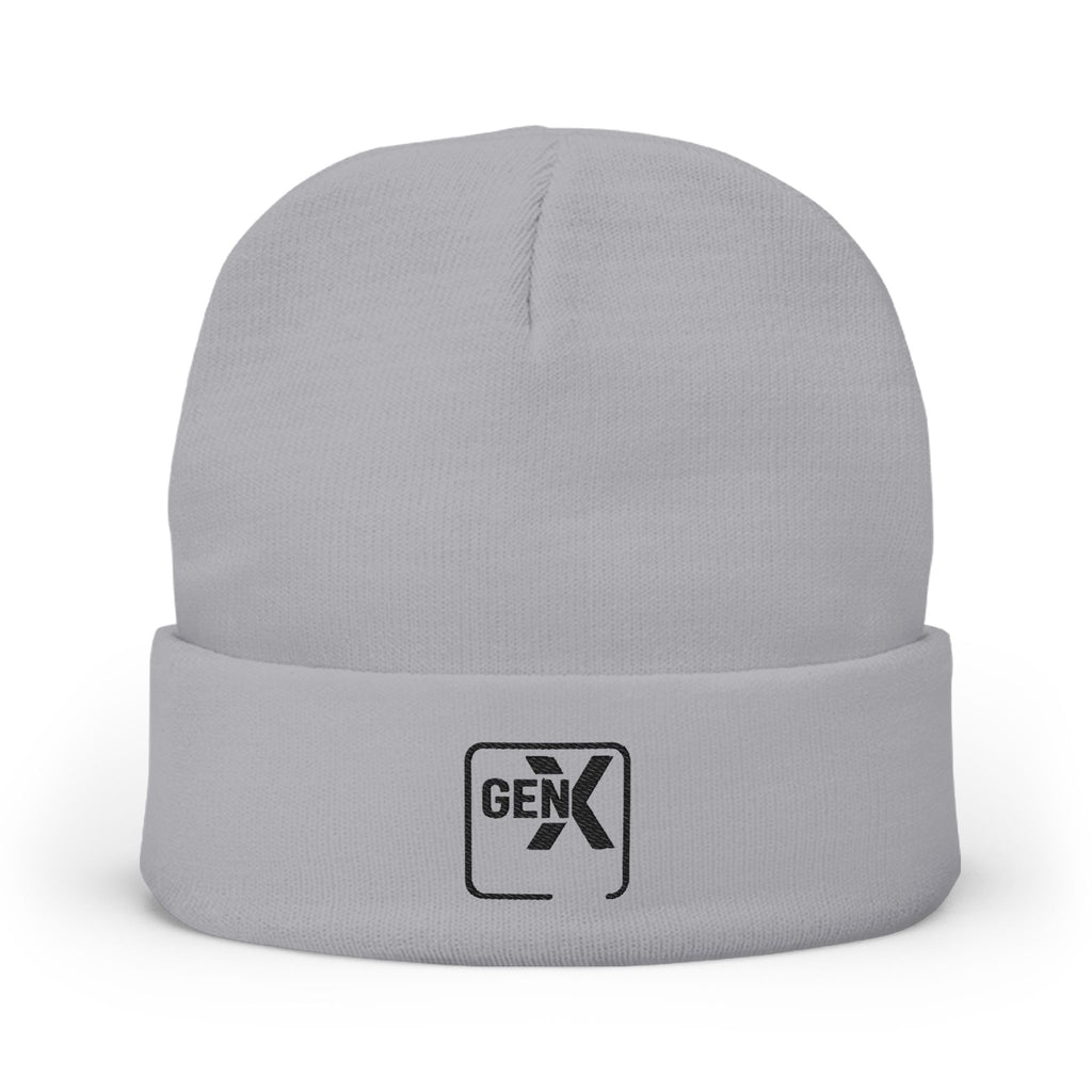 'Gen X' Stylish Gen X Knit Beanie, Cozy Winter Hat, Embroidered Beanie, Unique Gift for Gen X Lovers, Casual Everyday Wear, Trendy Accessory