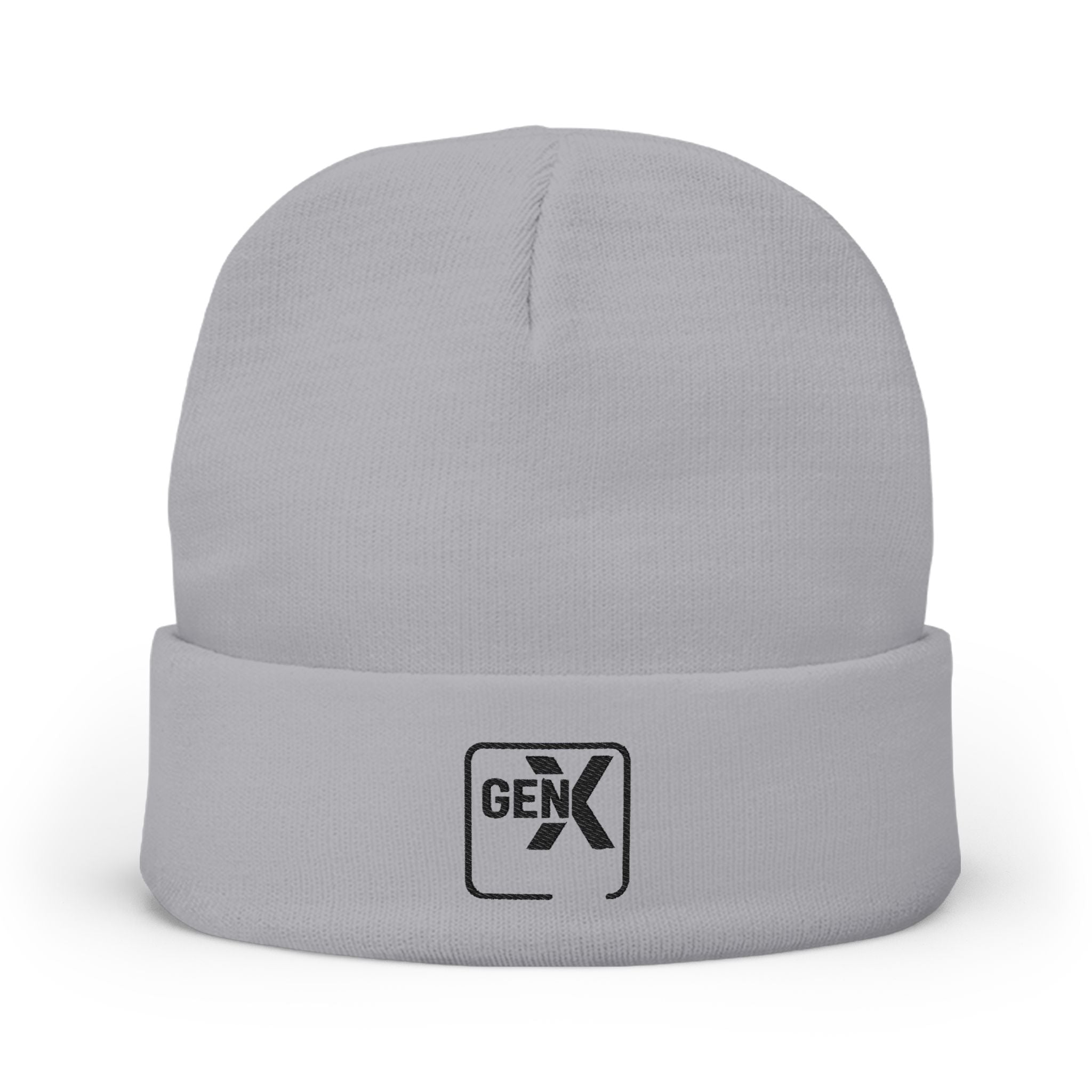 'Gen X' Stylish Gen X Knit Beanie, Cozy Winter Hat, Embroidered Beanie, Unique Gift for Gen X Lovers, Casual Everyday Wear, Trendy Accessory