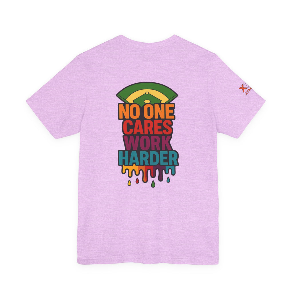 No One Cares Work Harder Drippy Softball Tee | Motivational Short Sleeve Shirt | Unisex Casual Wear | Gift for Hard Workers | Relaxed Fit T-Shirt | [...]
