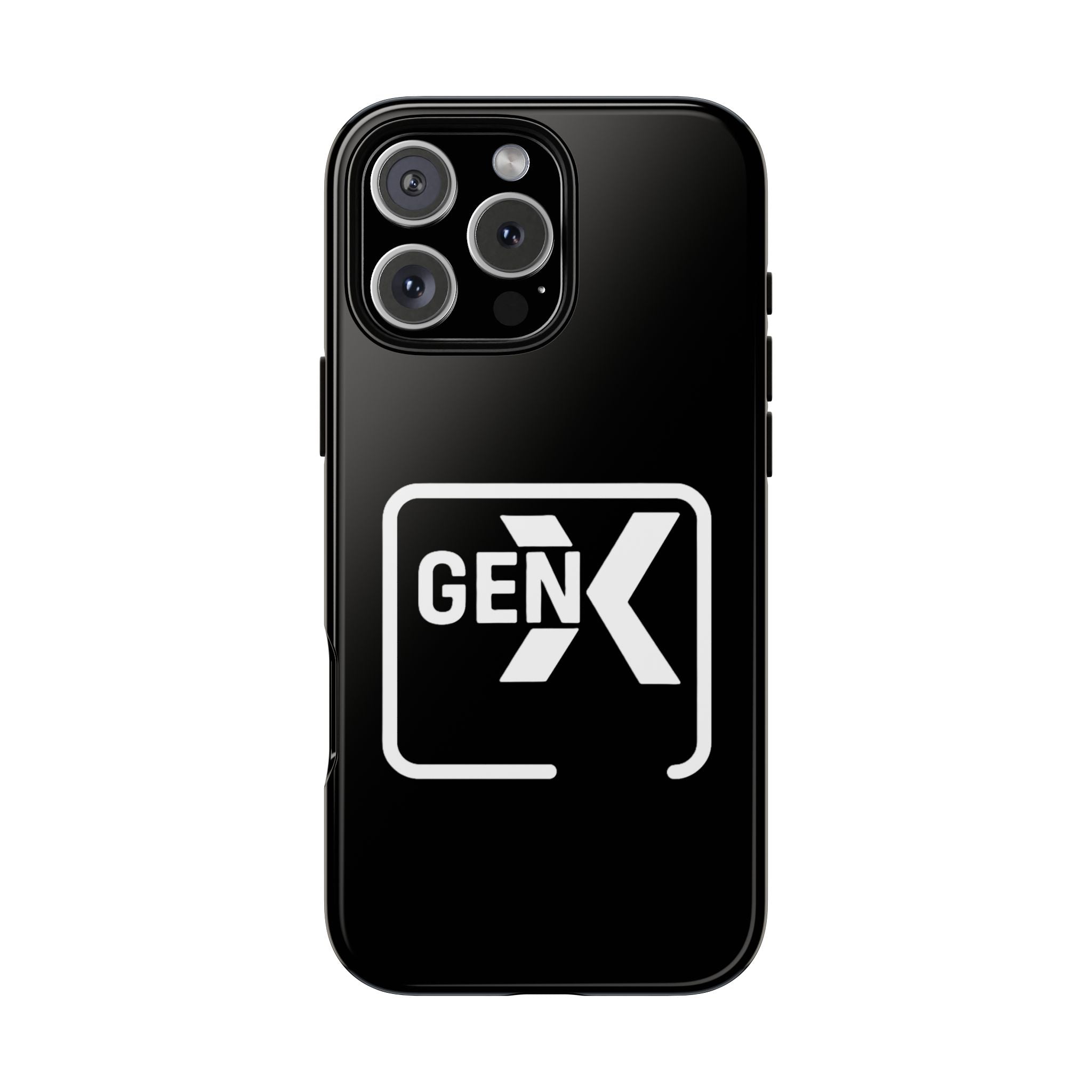 'Gen X' Phone Case, Tough Phone Cover, Retro Aesthetic iPhone Case, Vintage Style Cell Phone Accessories, Gift for Gen X