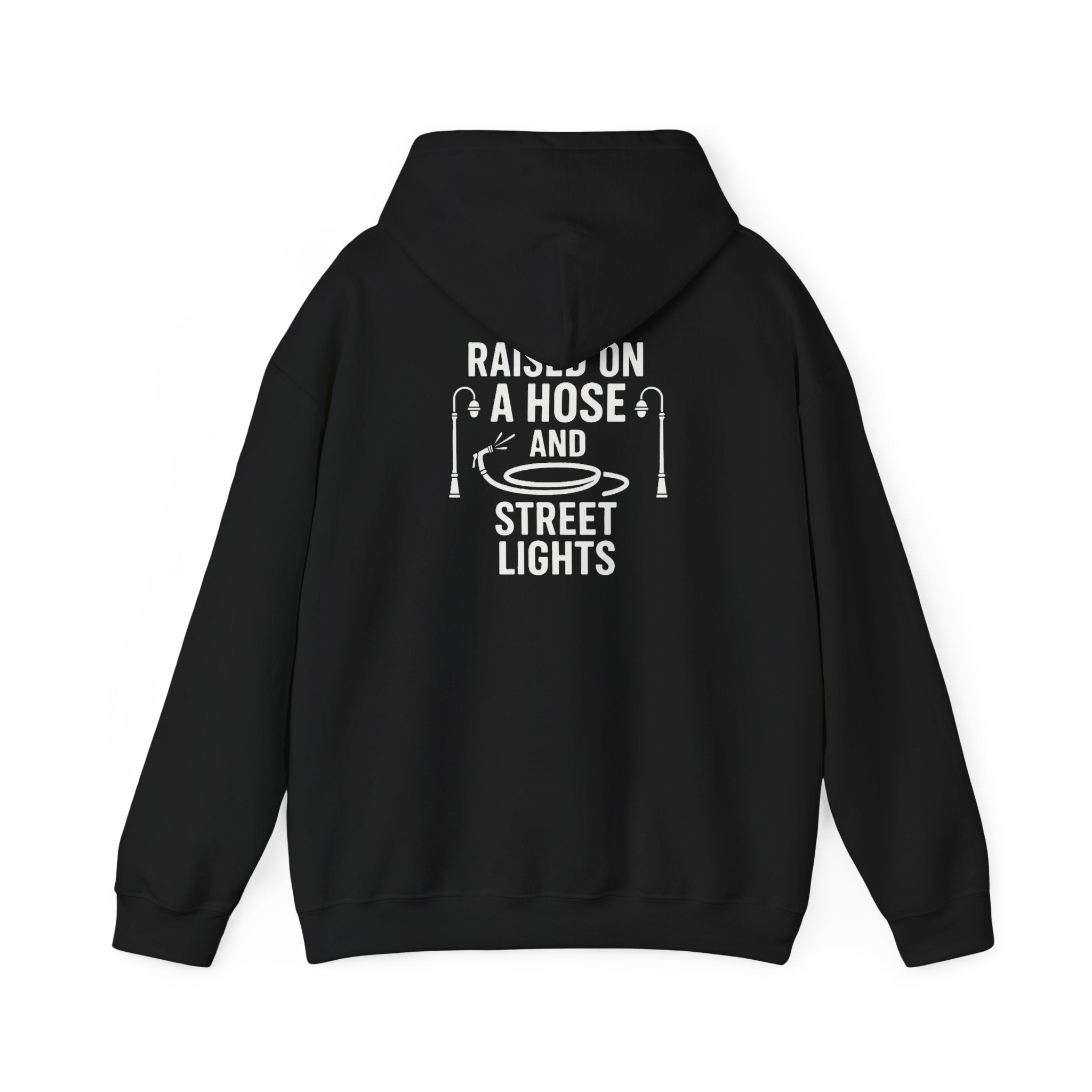 'Gen X Raised on a Hose and Street Lights' Hoodie, Casual Sweatshirt, Gift for Outdoorsy Types, Comfortable Hoodie, Everyday Wear