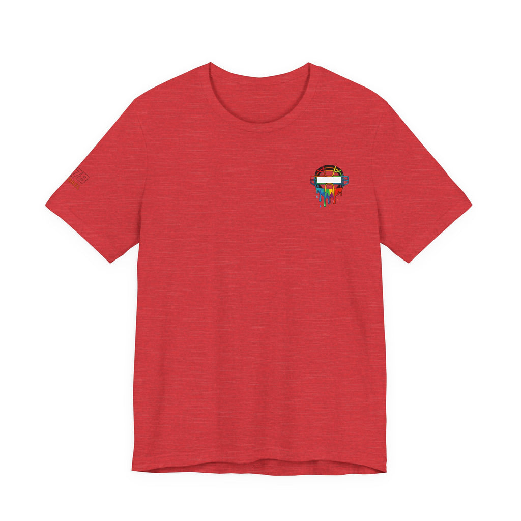 Nice Call Blue Drippy Cool Graphic Tee for Casual Vibes, Perfect for Everyday Wear, Music Festivals, Birthdays, Summer Outings, Unisex Style