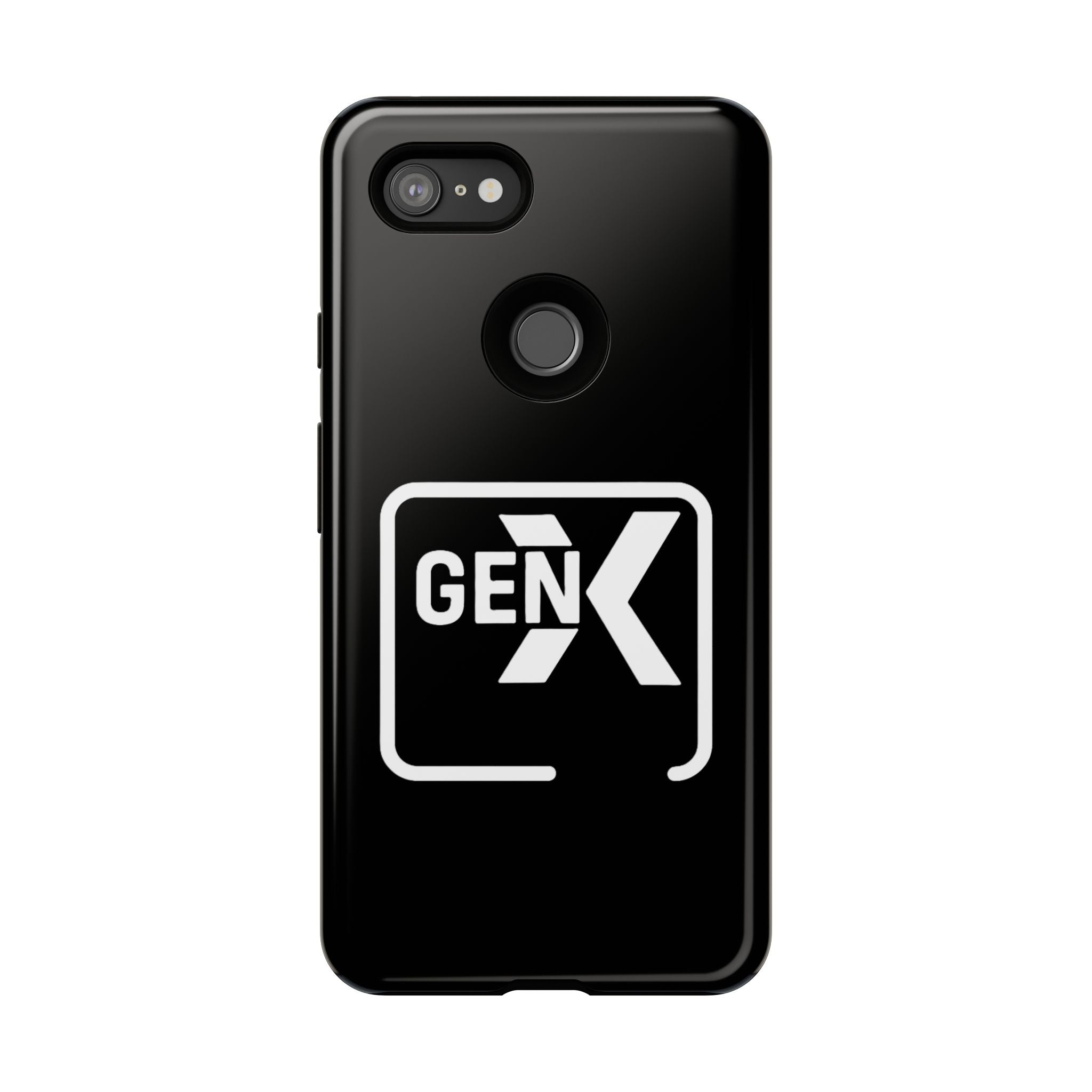 'Gen X' Phone Case, Tough Phone Cover, Retro Aesthetic iPhone Case, Vintage Style Cell Phone Accessories, Gift for Gen X