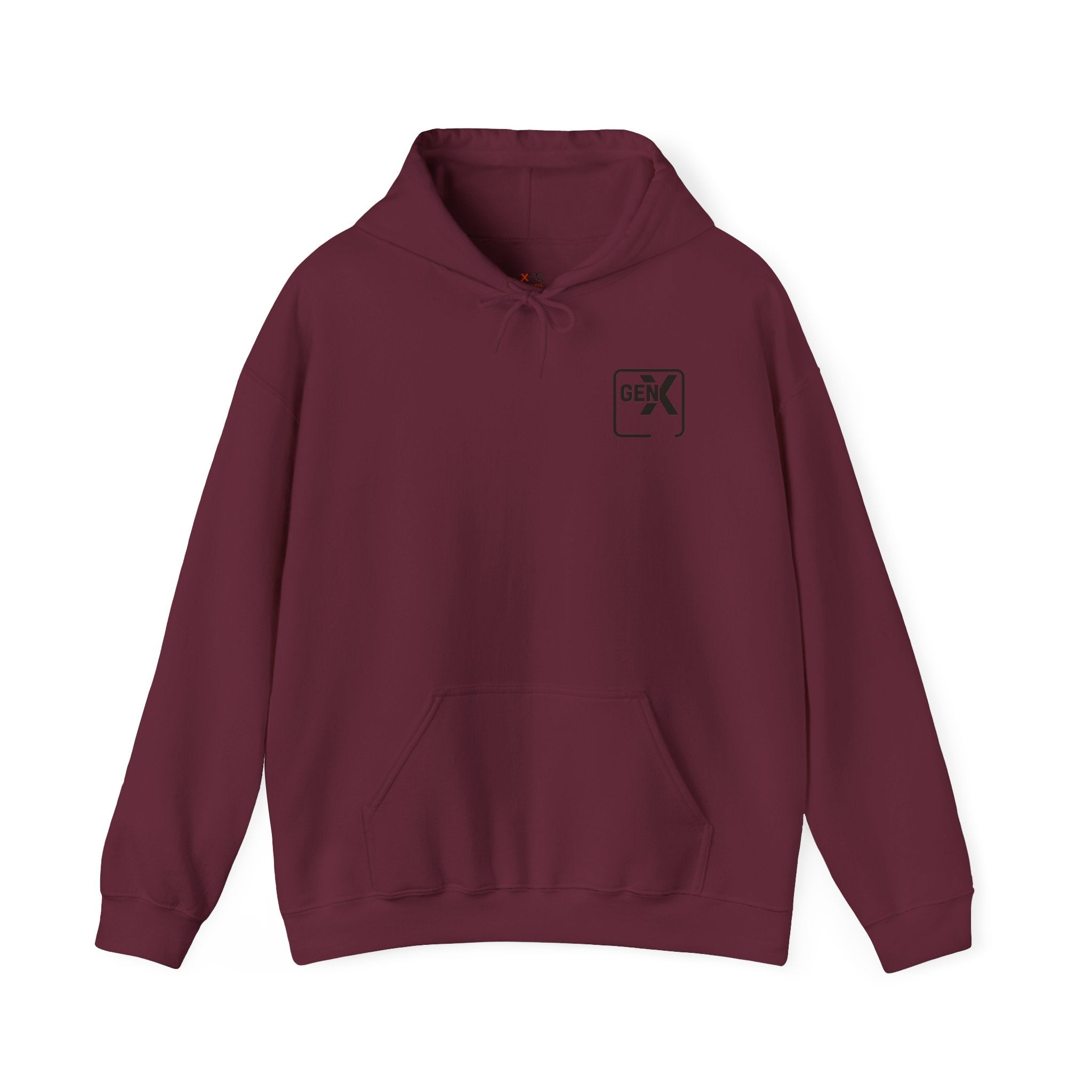 'Gen X Chicks Dig Scars Skateboard' Chic Streetwear Hoodie, Unisex Heavy Blend Sweatshirt, Skateboard Fashion, Gift for Skate Enthusiasts, Casual Wear, Everyday Style