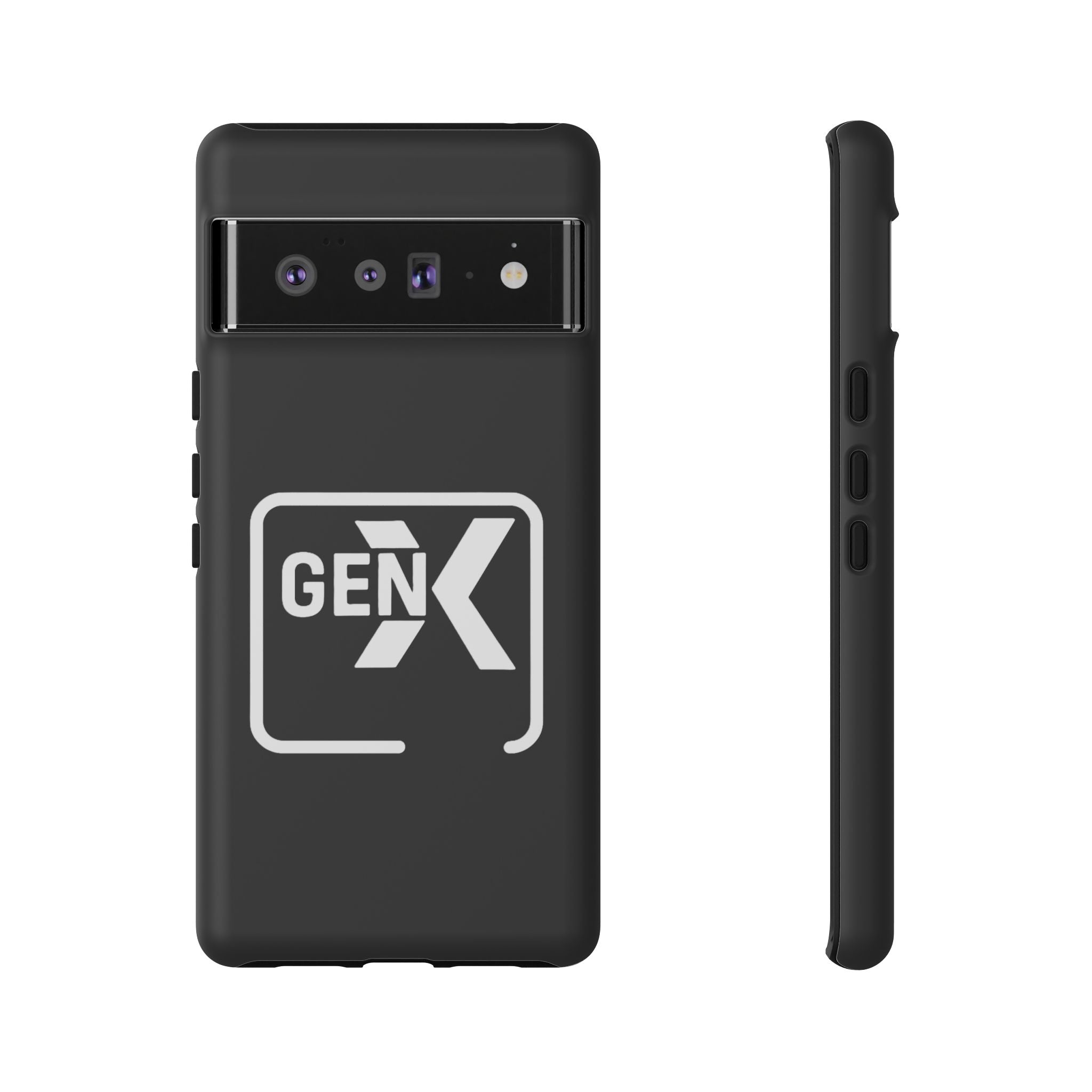 'Gen X' Phone Case, Tough Phone Cover, Retro Aesthetic iPhone Case, Vintage Style Cell Phone Accessories, Gift for Gen X